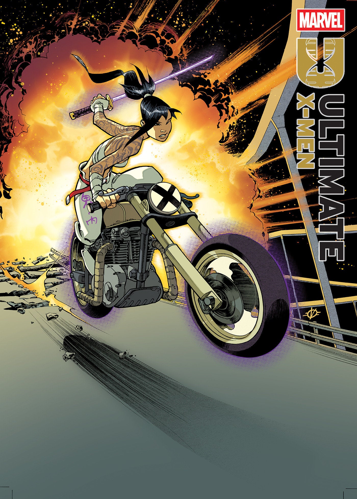 Ultimate X-Men #22 Olivier Vatine 1:25 Variant