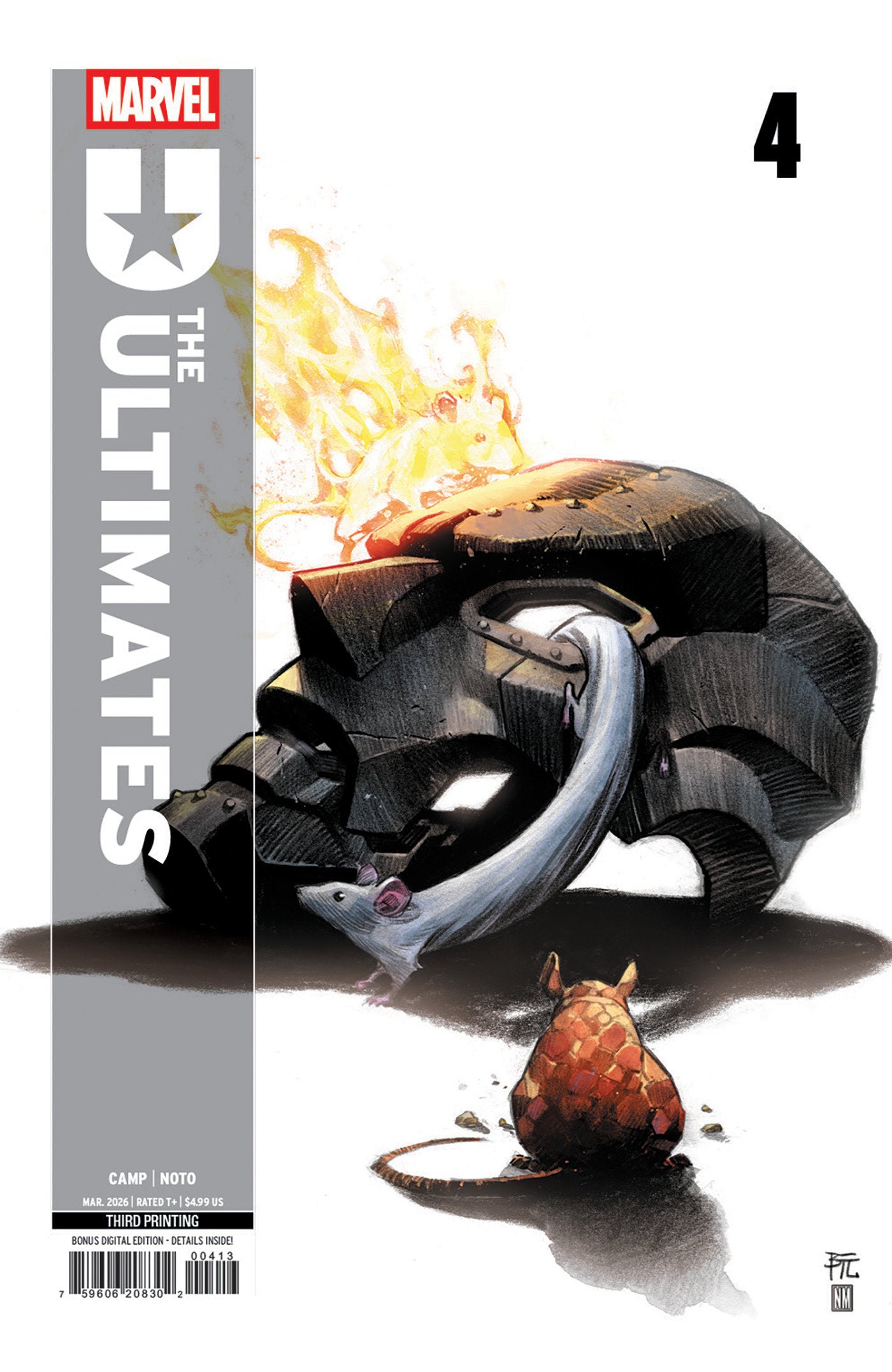 Ultimates #4 (3rd Print) Dike Ruan Variant