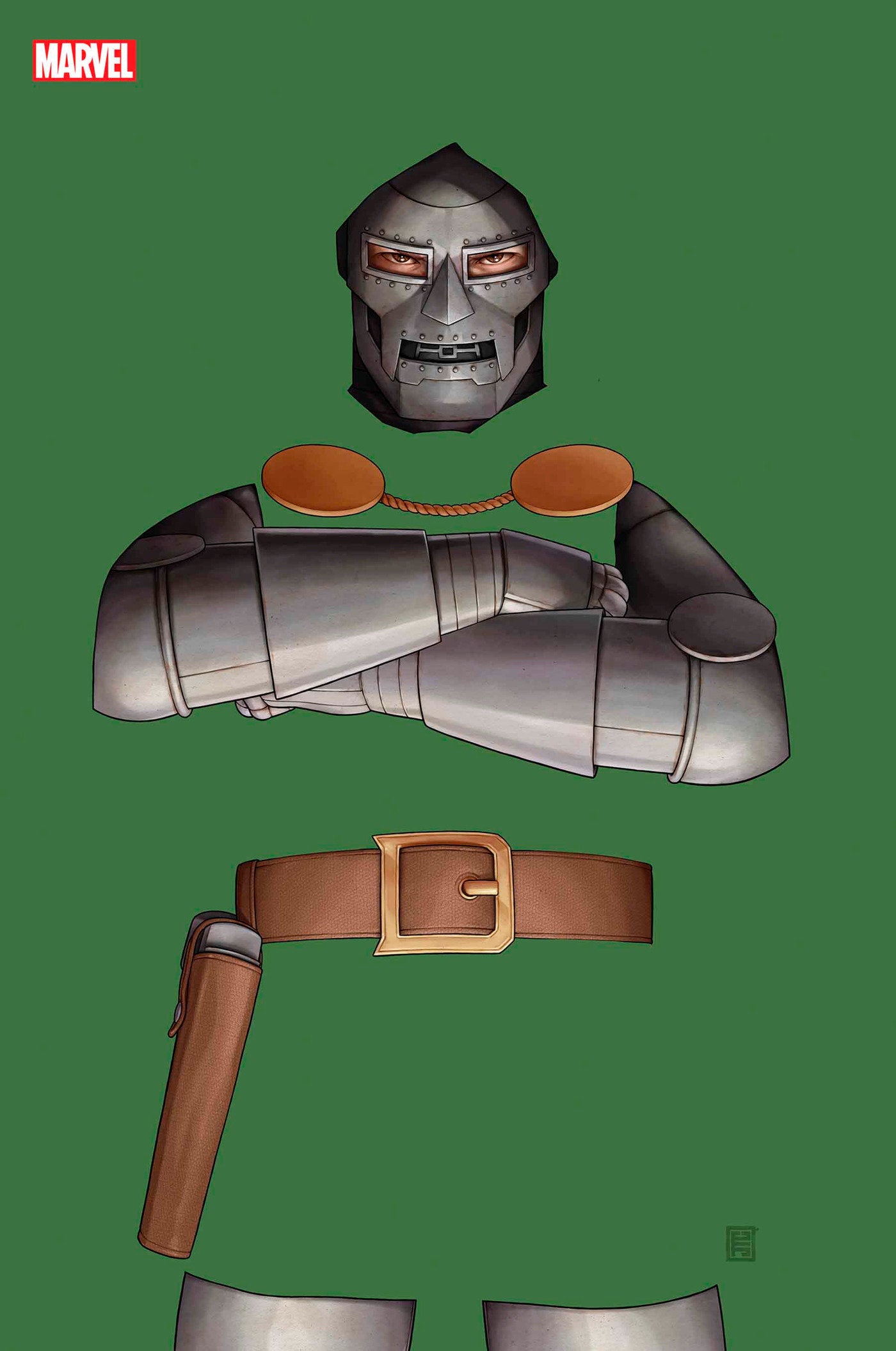 One World Under Doom (2025) #1 (of 9) John Tyler Christopher Negative Space Full Art Variant