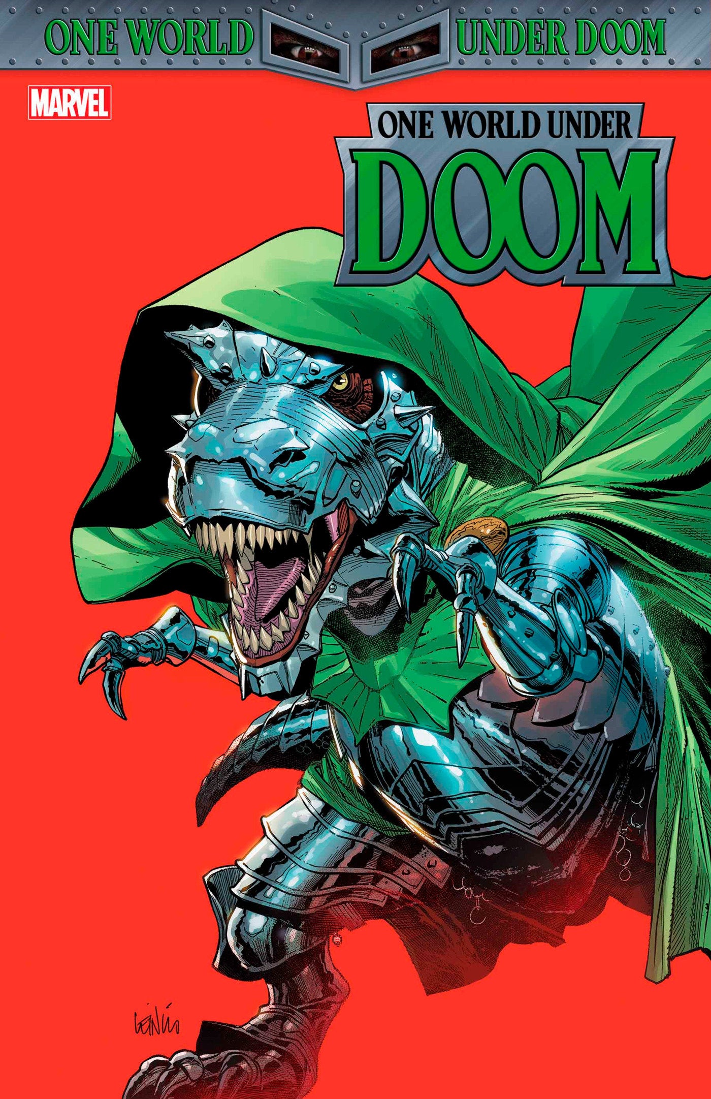 One World Under Doom (2025) #2 (of 9) Leinil Yu Doomasaur Variant