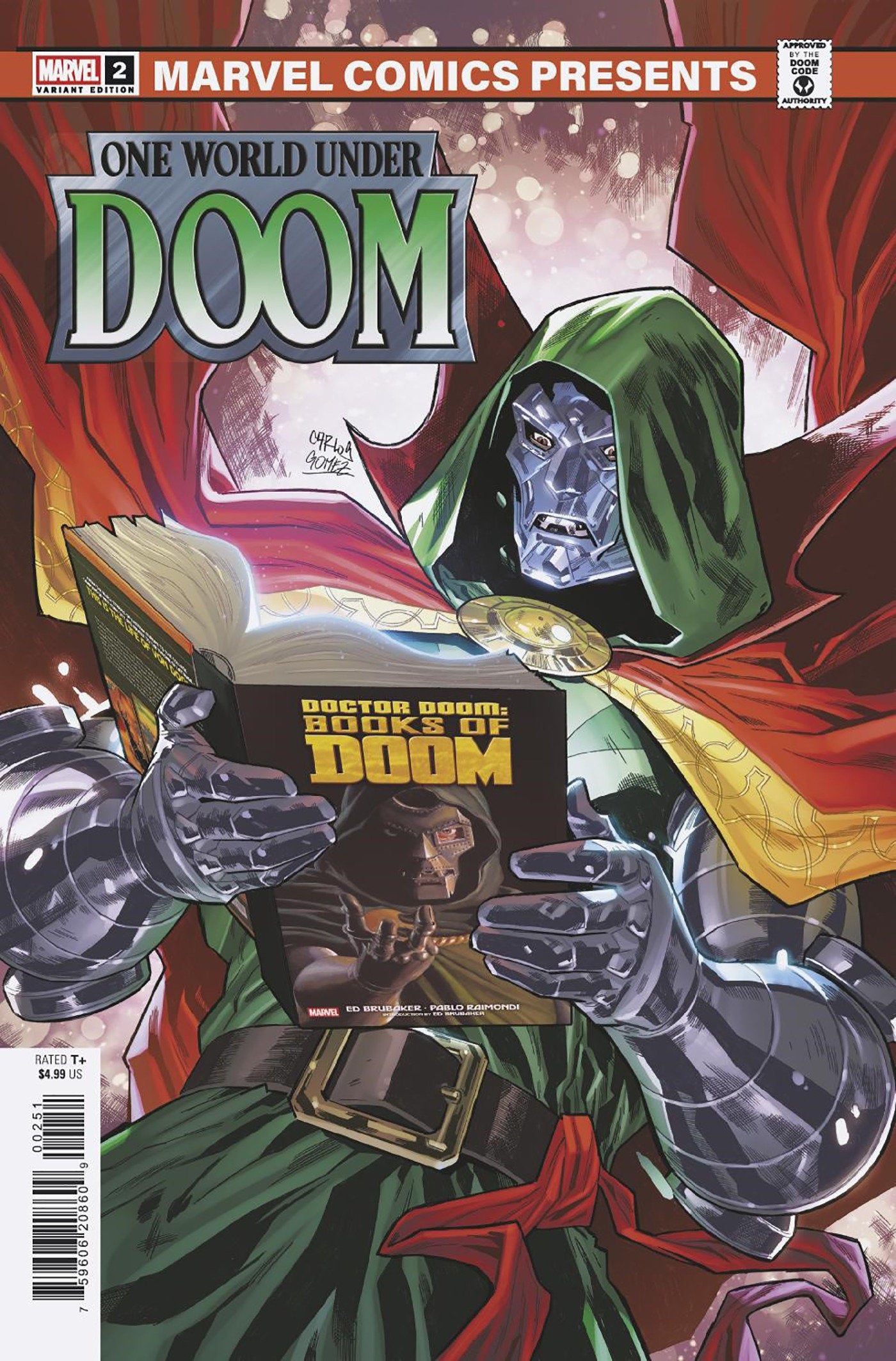 One World Under Doom (2025) #2 (of 9) Marvel Comics Presents Variant