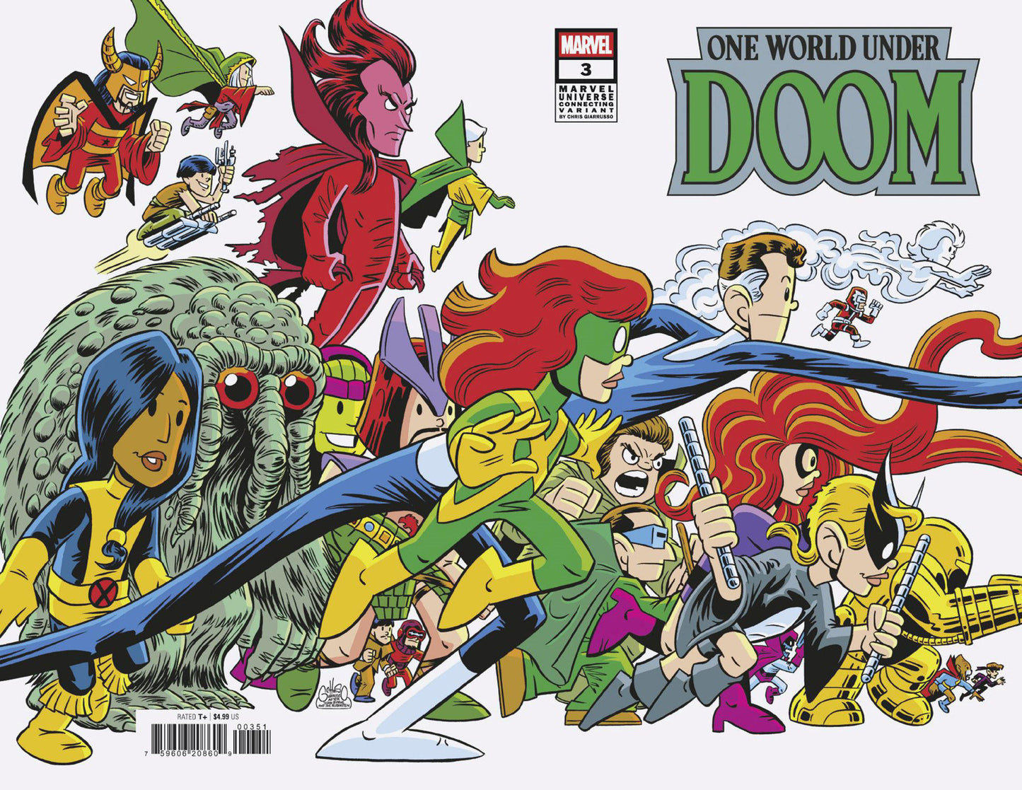 One World Under Doom (2025) #3 (of 9) Chris Giarrusso Connect Variant H