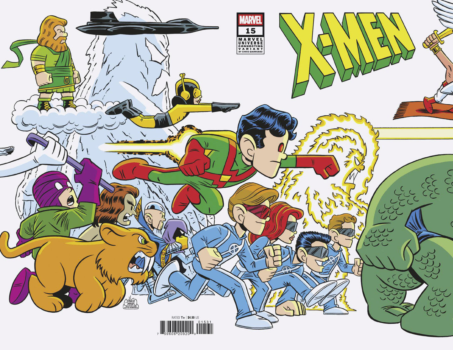 X-Men (2024) #15 Chris Giarrusso Marvel Universe Connect Variant O