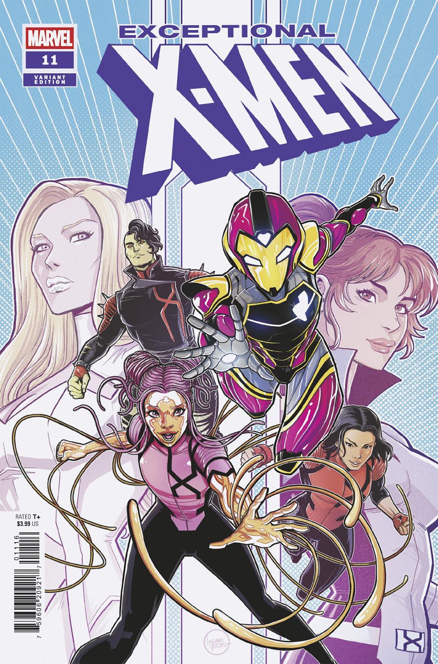 Exceptional X-Men (2024) #11 Luciano Vecchio 1:25 Variant