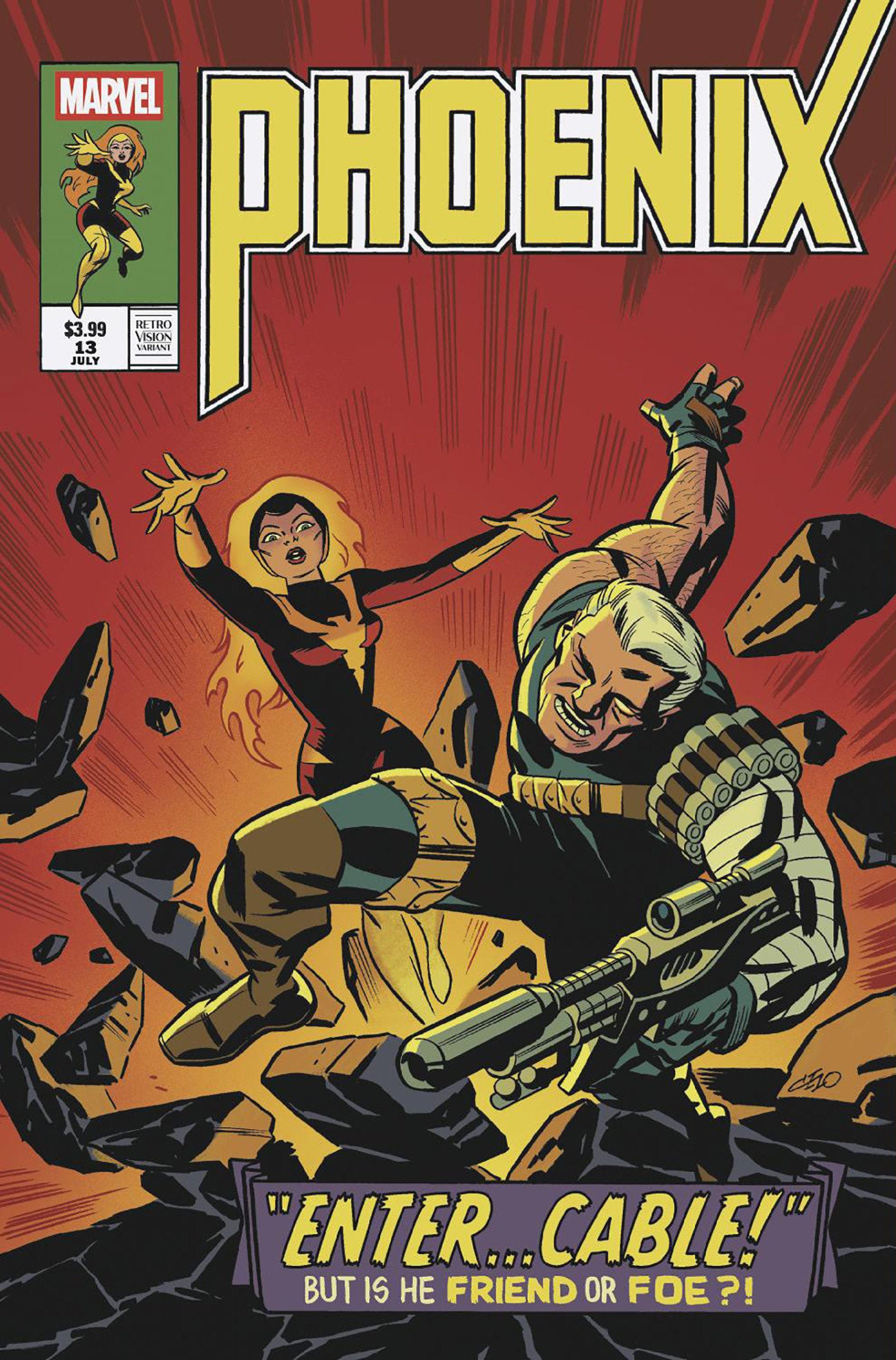 Phoenix (2024) #13 Michael Cho Retrovision Variant