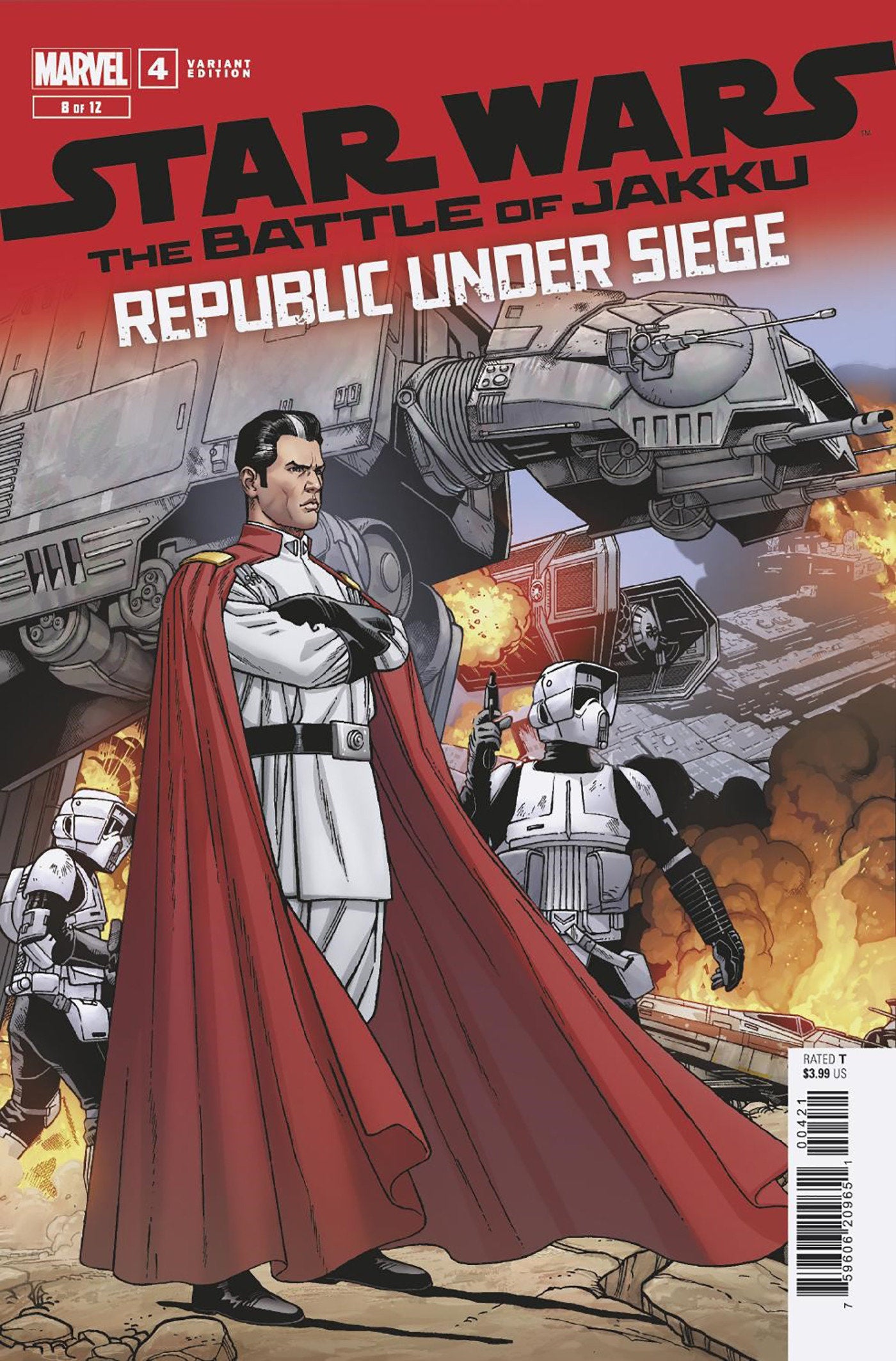 Star Wars: Battle Of Jakku - Republic Under Siege (2024) #4 (of 4) Ramon Rosanas Variant