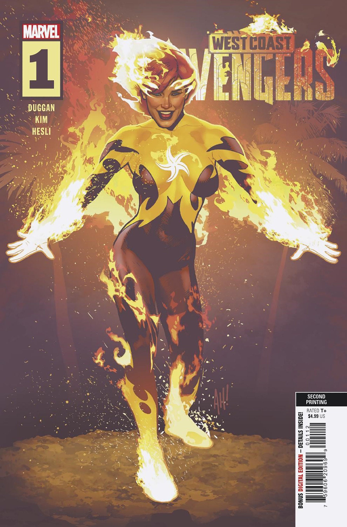 West Coast Avengers (2024) # 1 (2nd Print) Adam Hughes Variant