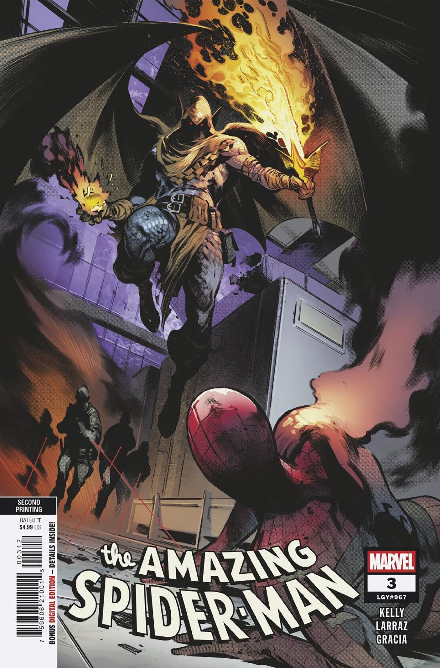Amazing Spider-Man (2025) # 3 (2nd Print) Pepe Larraz Variant