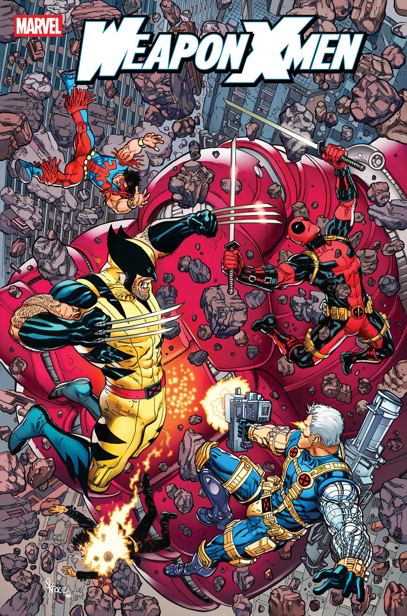 Weapon X-Men (2025) #4 Steve Skroce Variant