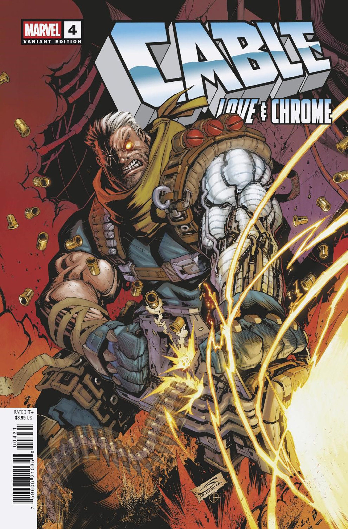 Cable: Love And Chrome (2025) #4 Gerardo Sandoval Variant