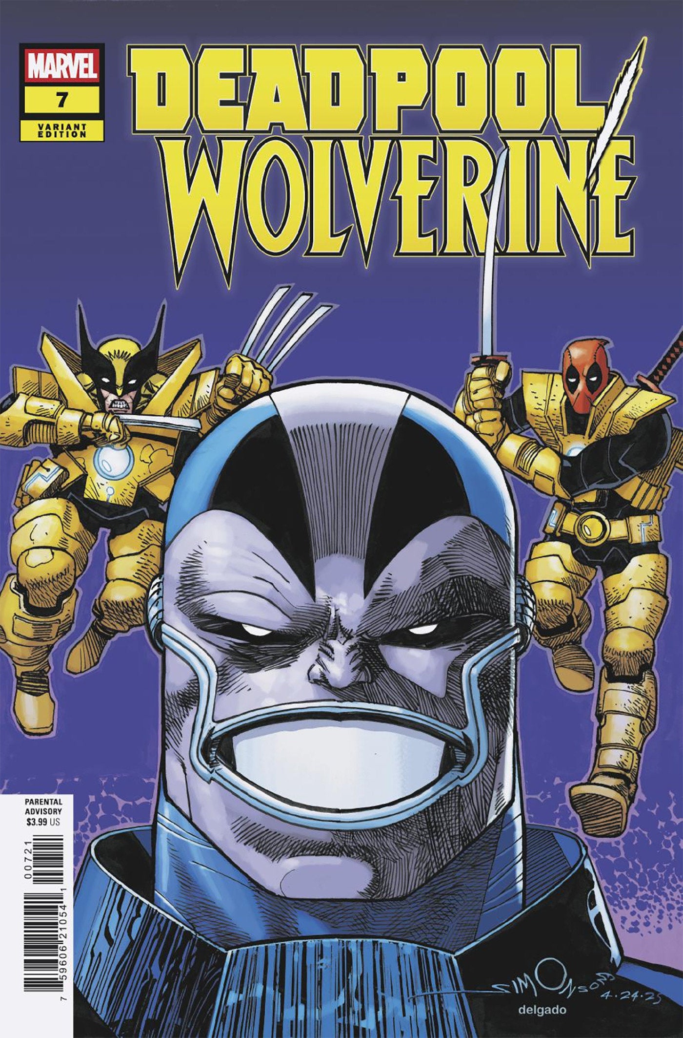 Deadpool/Wolverine (2025) #7 Walt Simonson Variant