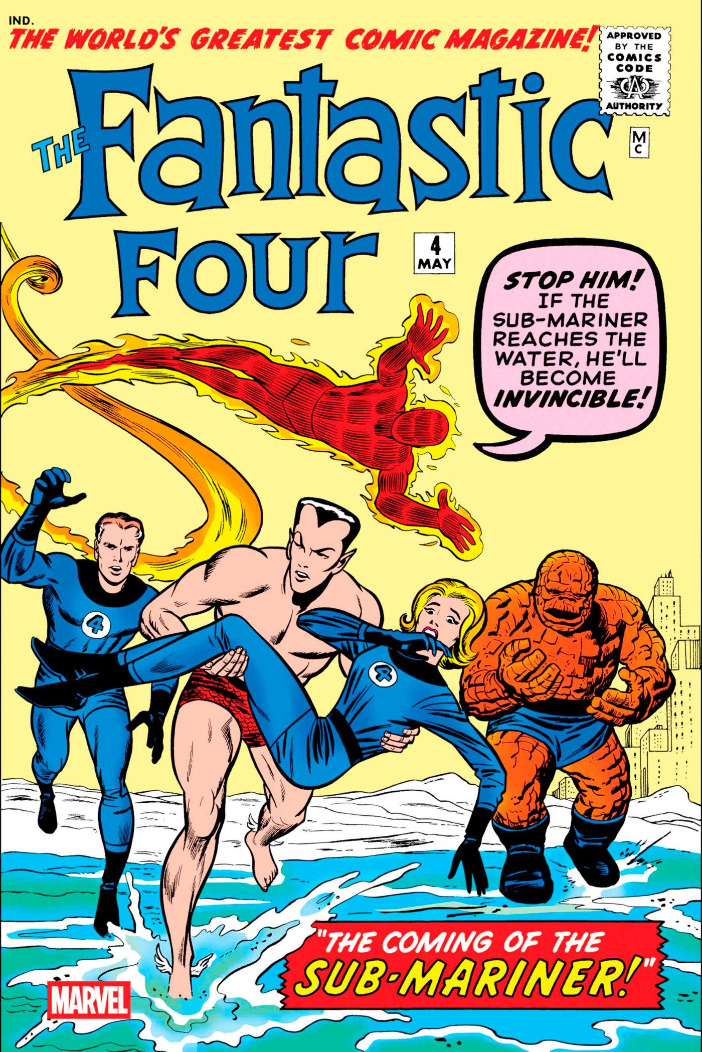Fantastic Four # 4 Facsimile Edition