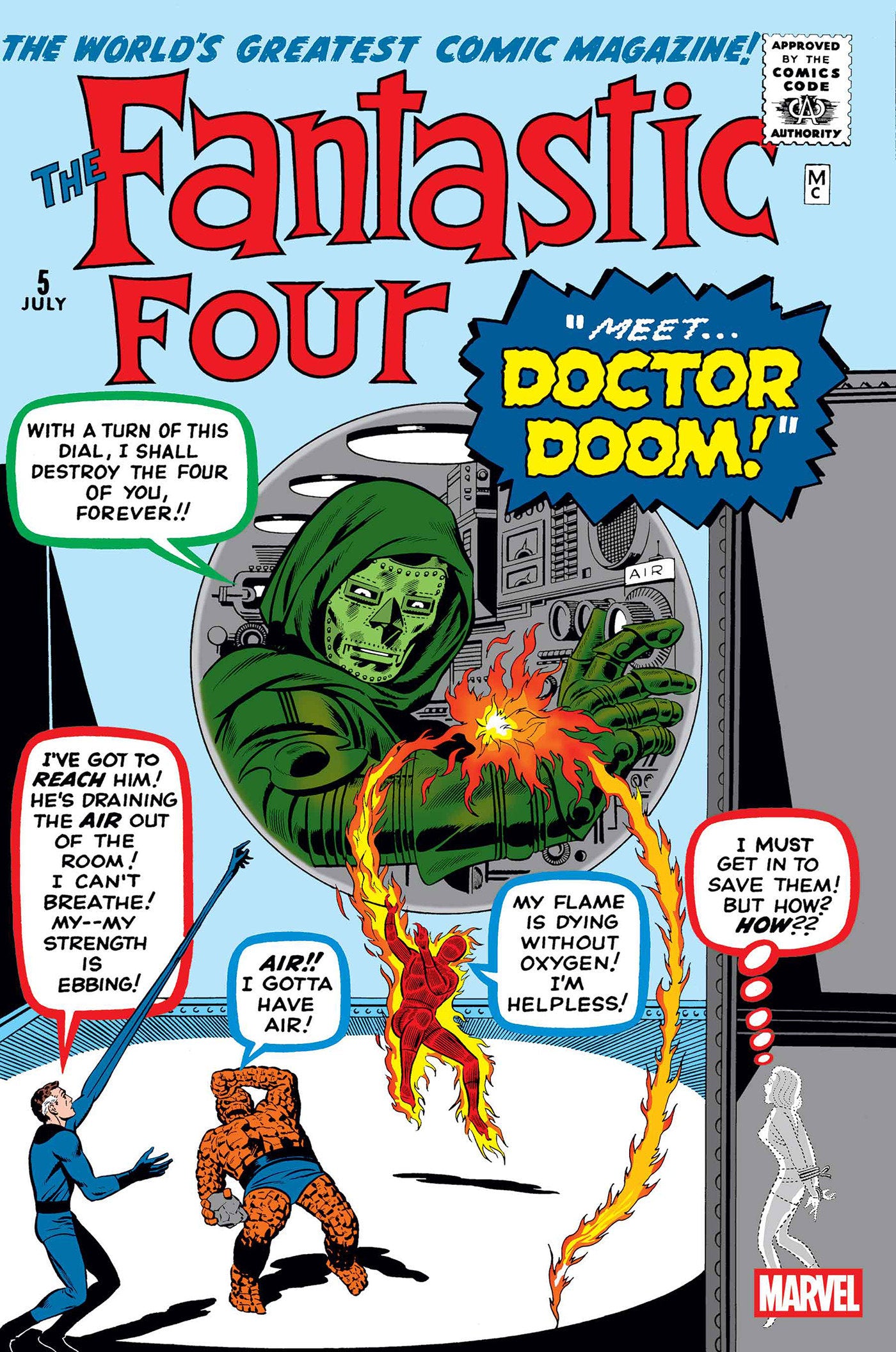 Fantastic Four # 5 Facsimile Edition Foil Variant
