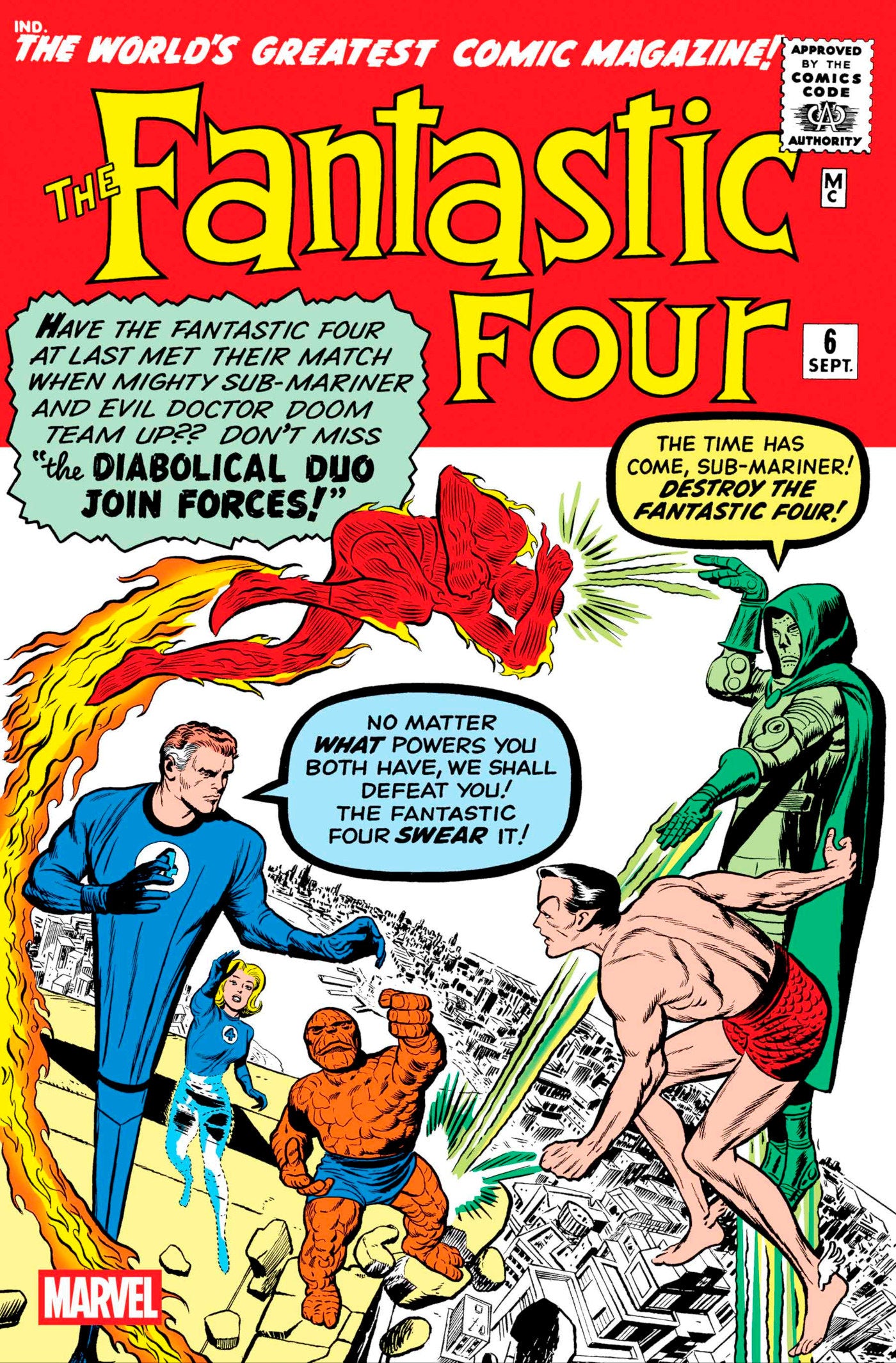 Fantastic Four # 6 Facsimile Edition