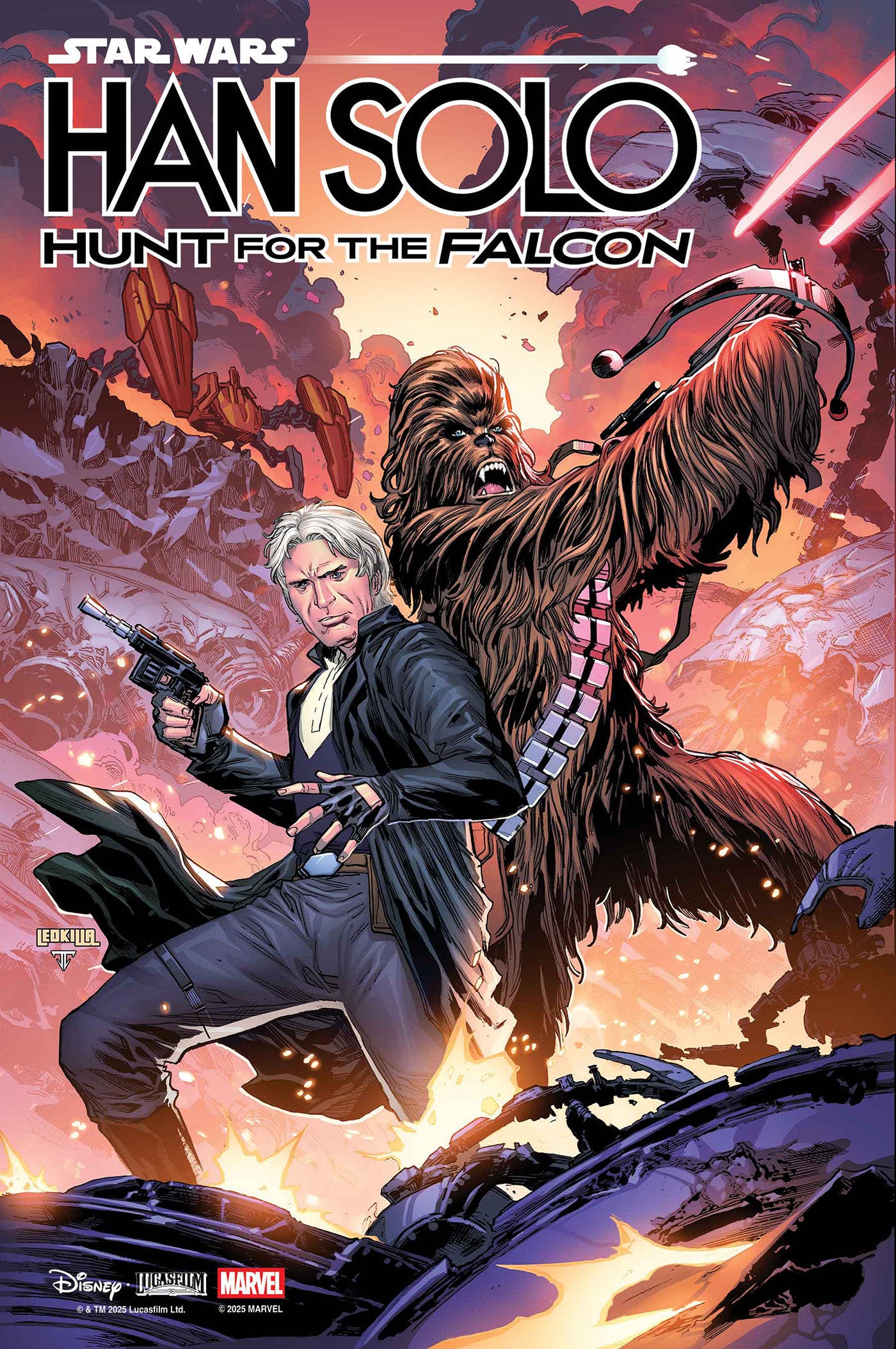 Star Wars: Han Solo - Hunt For The Falcon (2025) #2 Ken Lashley 1:25 Variant