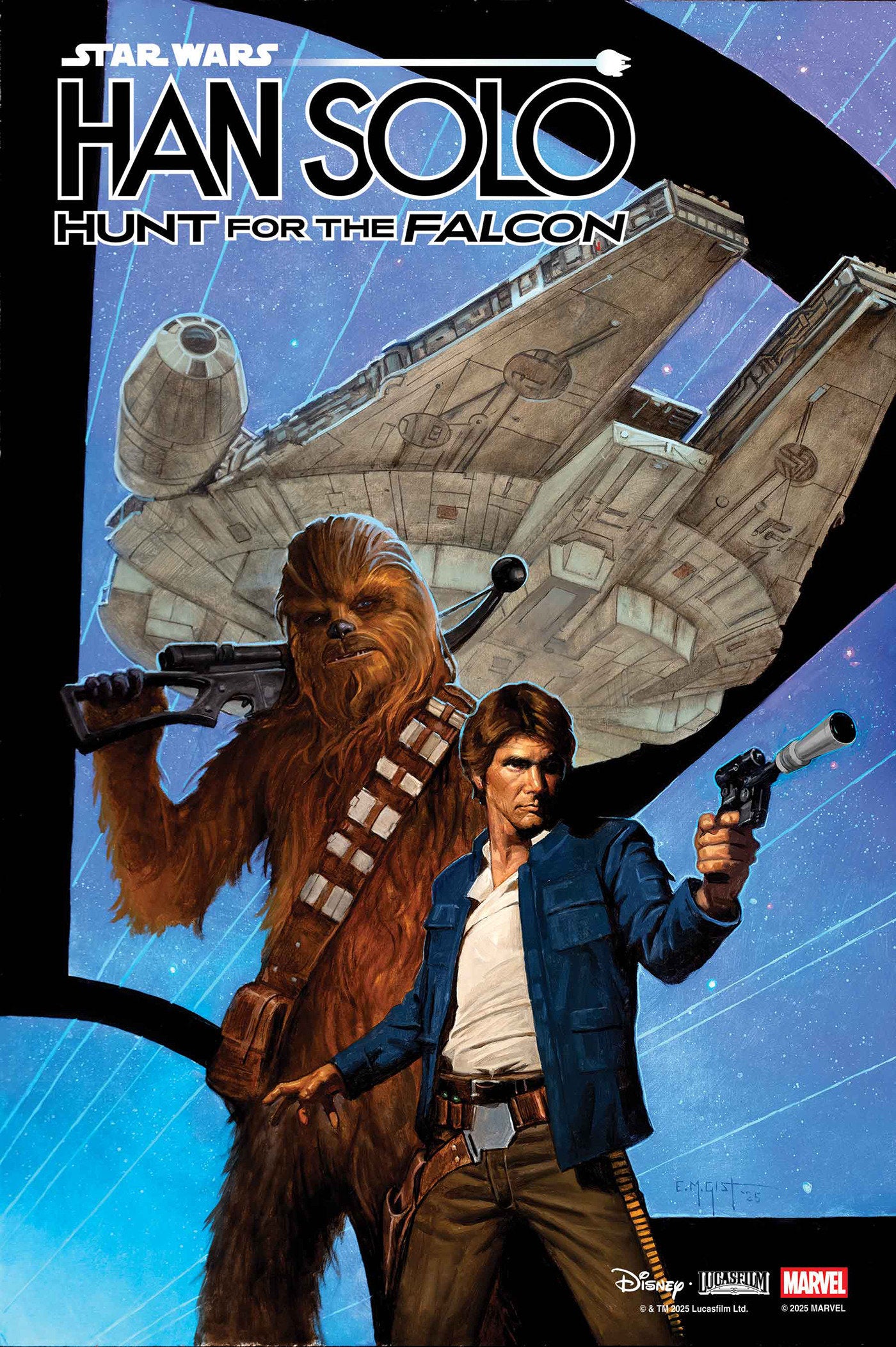 Star Wars: Han Solo Hunt For The Falcon #4 E.M. Gist Variant