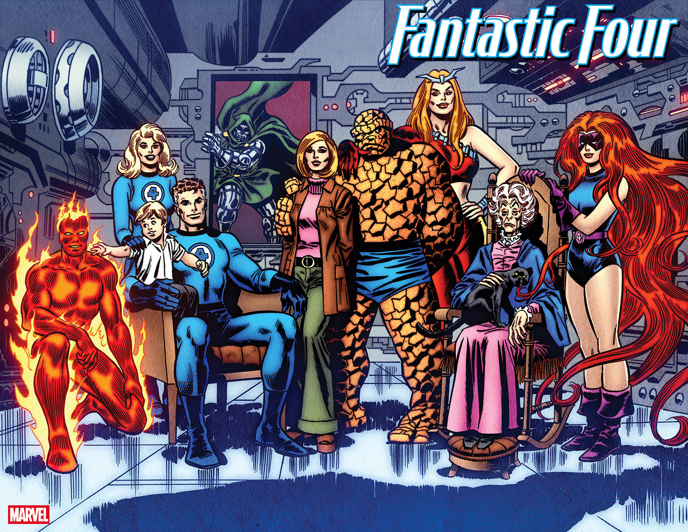 Fantastic Four (2025) # 1 John Buscema Remastered 1:50 Variant