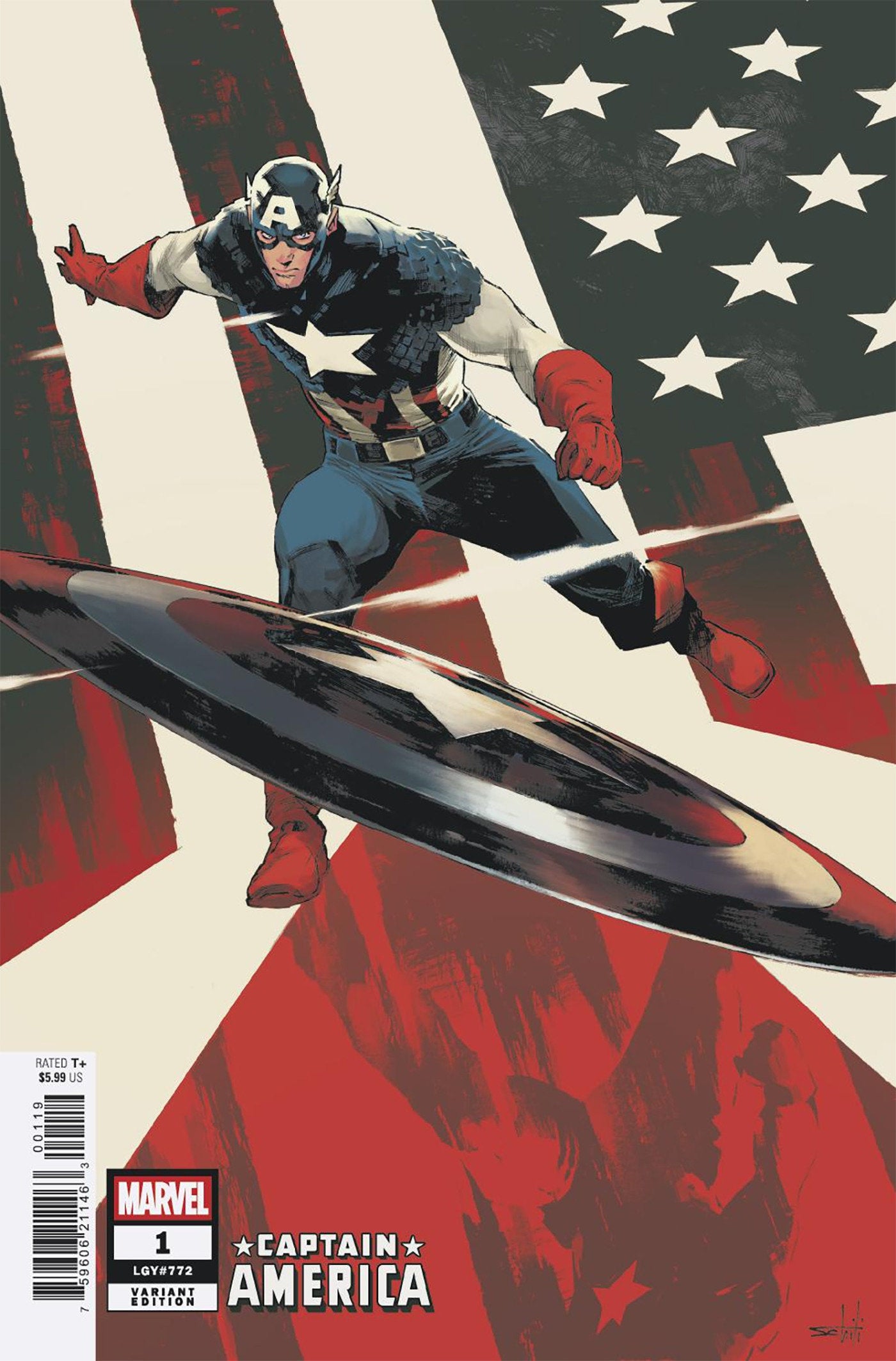 Captain America (2025) #1 Valerio Schiti 1:25 Variant