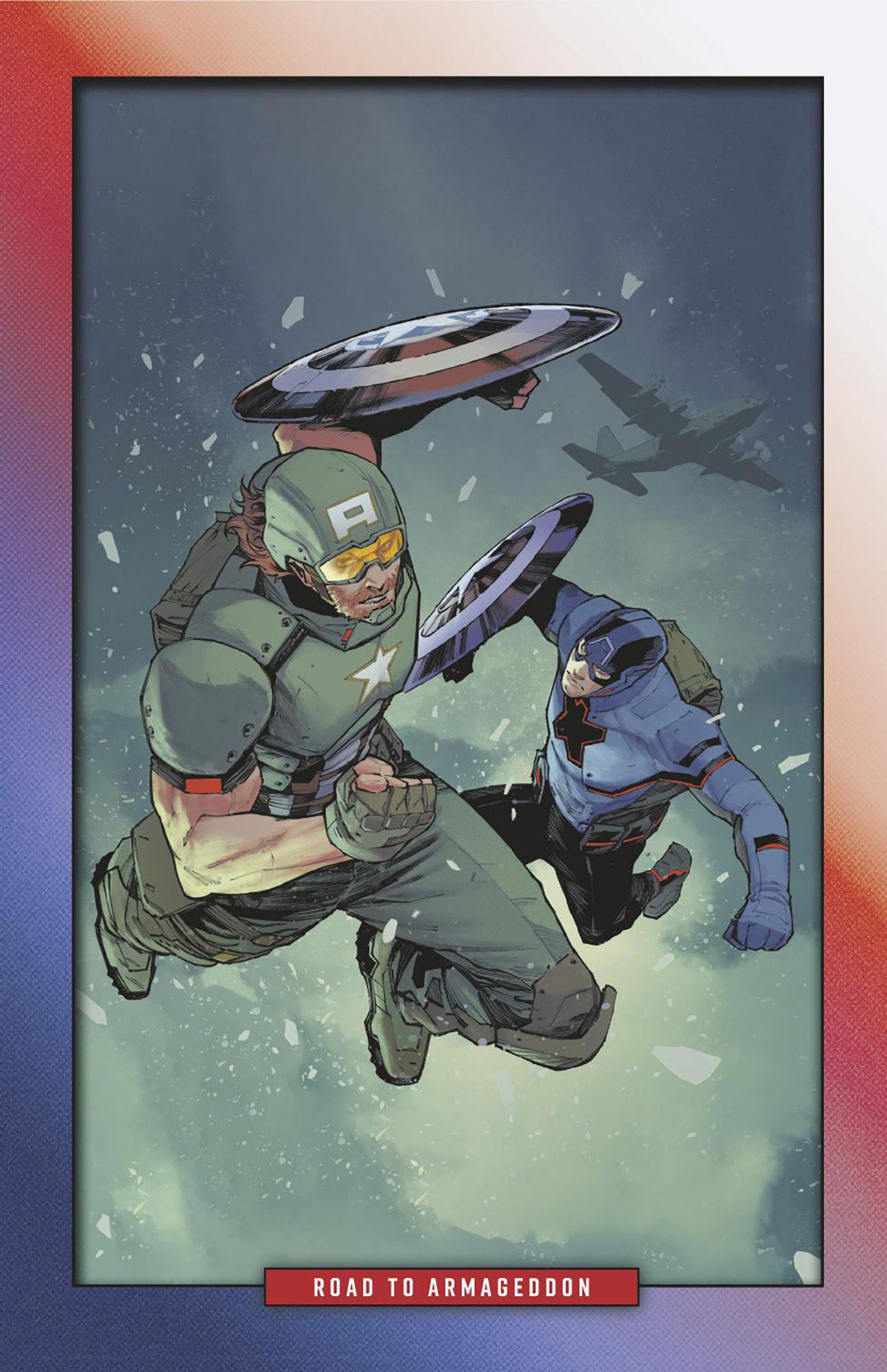 Captain America (2025) # 2 (3rd Print) Valerio Schiti 1:25 Virgin Variant