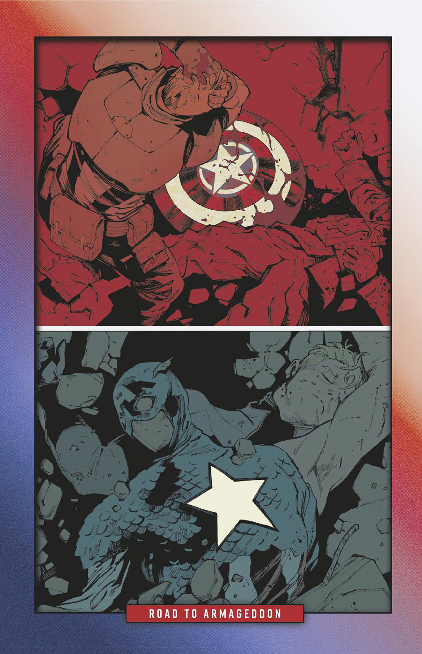 Captain America (2025) # 3 (2nd Print) Valerio Schiti 1:25 Virgin Variant