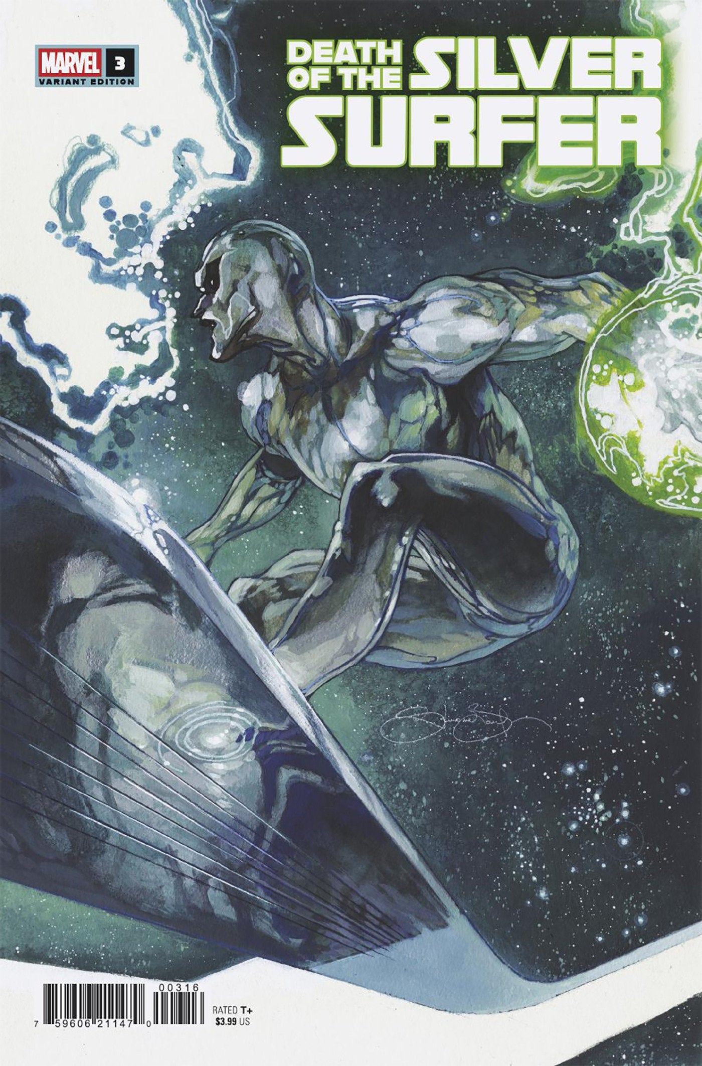 Death Of The Silver Surfer #3 Simone Bianchi 1:25 Variant