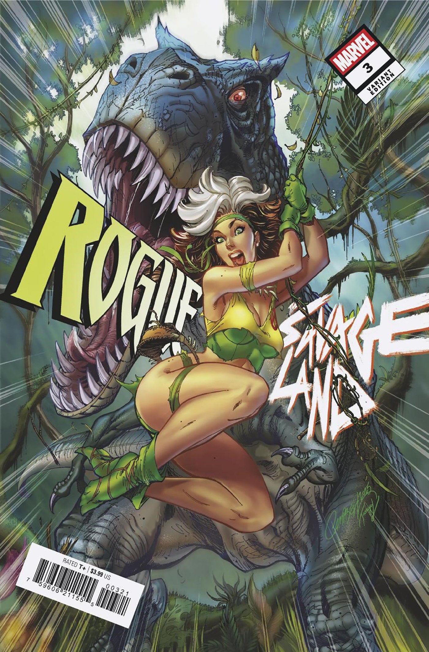 Rogue: The Savage Land (2025) #3 J. Scott Campbell Variant
