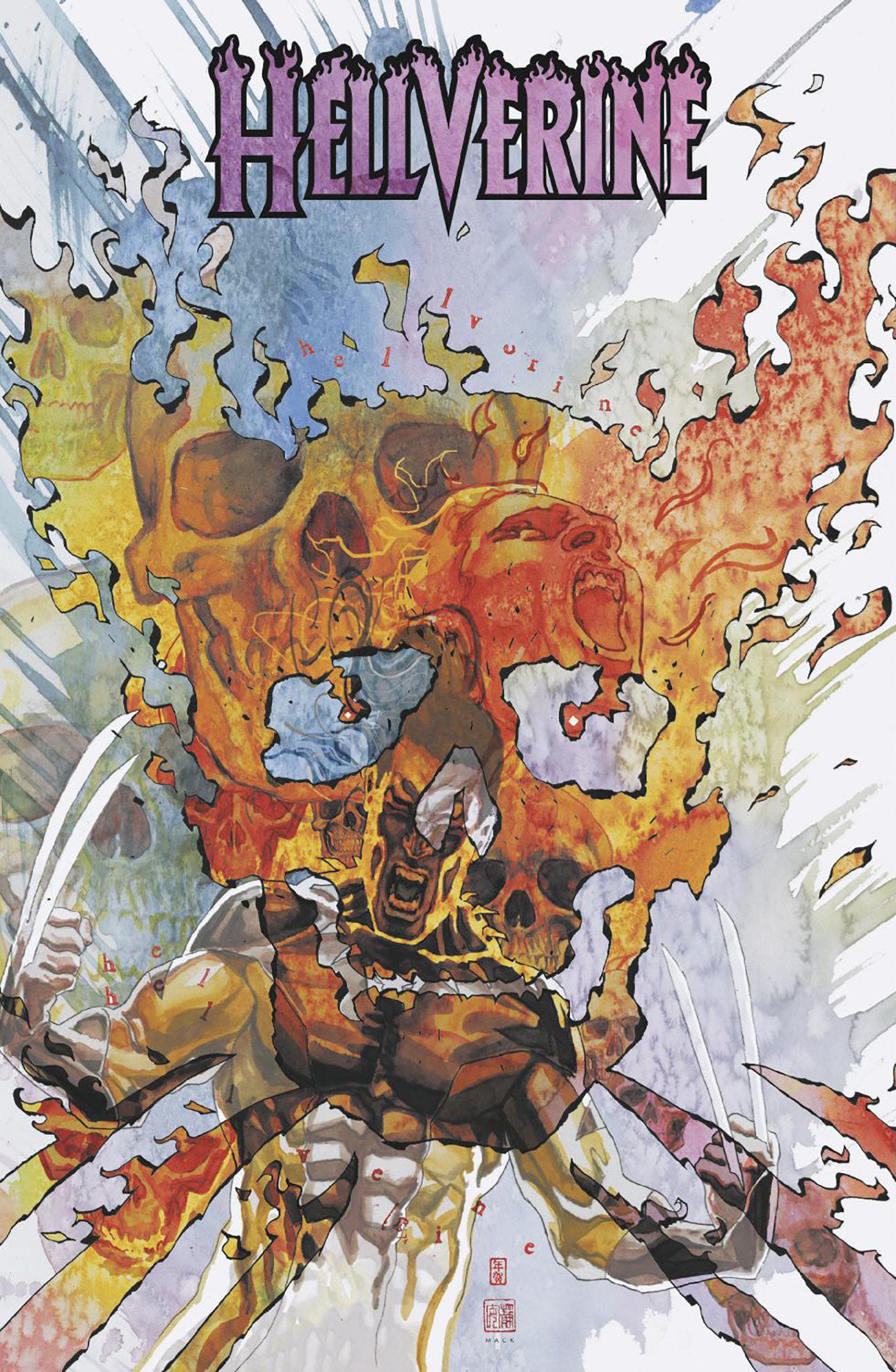 Hellverine (2024b) # 3 David Mack Variant