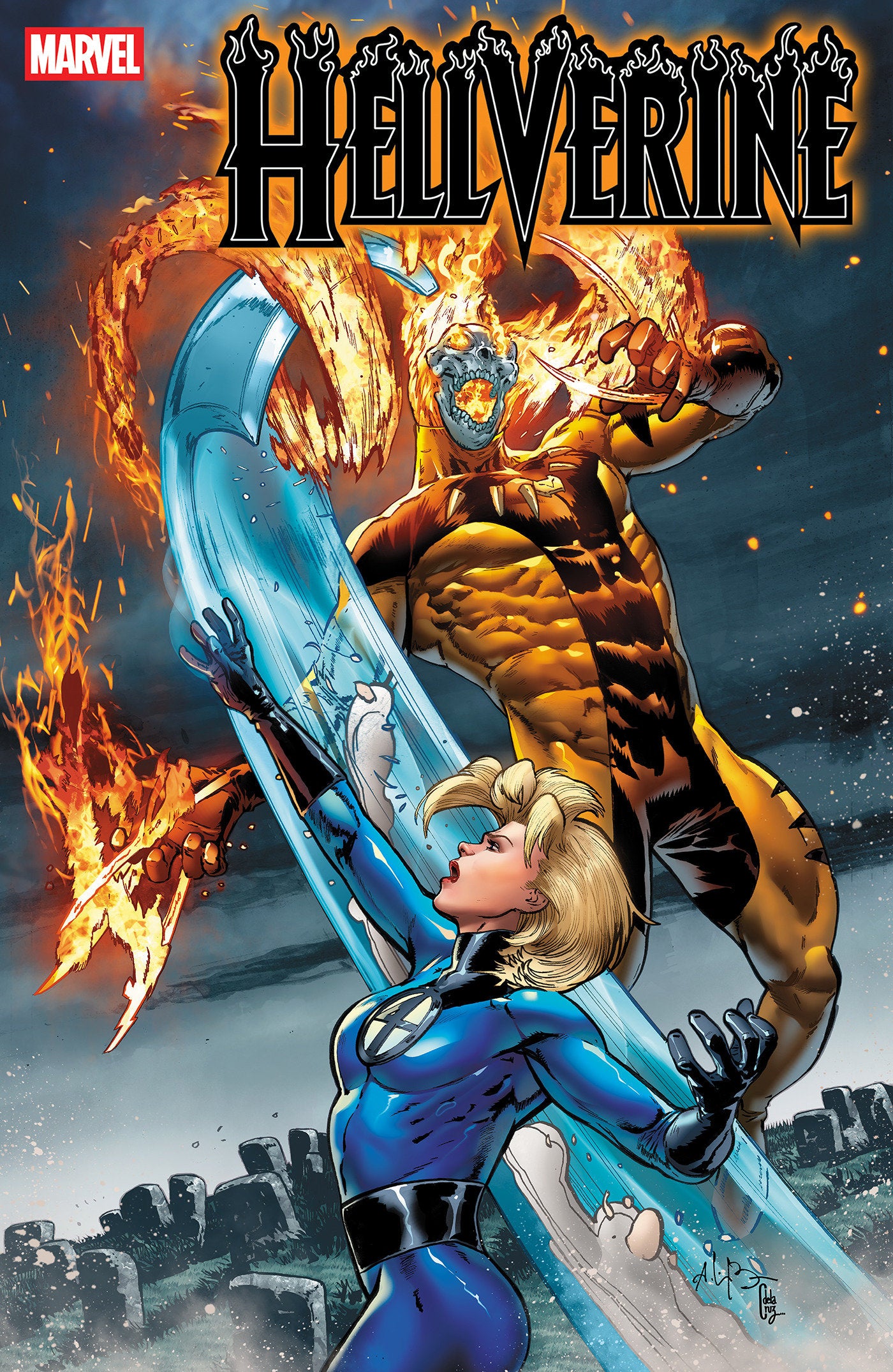 Hellverine (2024b) # 4 Andrei Bressan Invisible! Variant