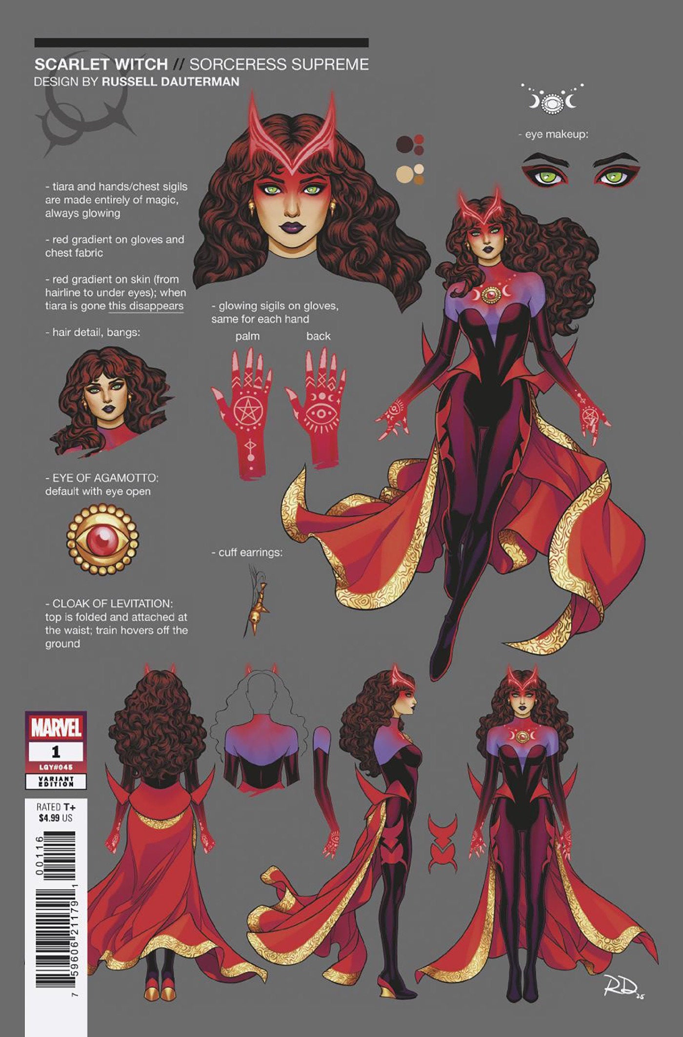 Sorcerer Supreme #1 Russell Dauterman 1:10 Design Variant