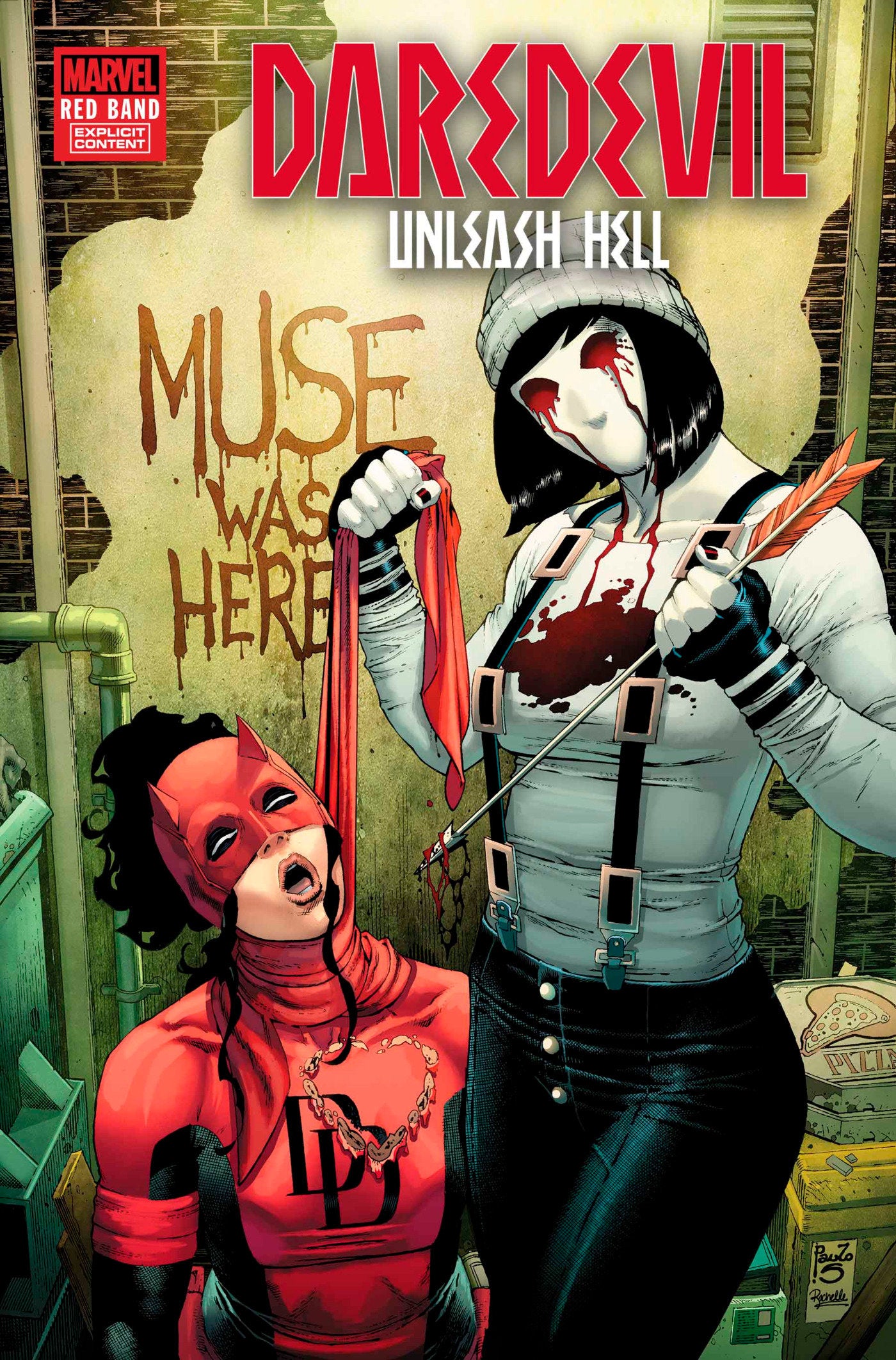 Daredevil: Unleash Hell - Red Band (2025) #3 (of 5) (Polybag)