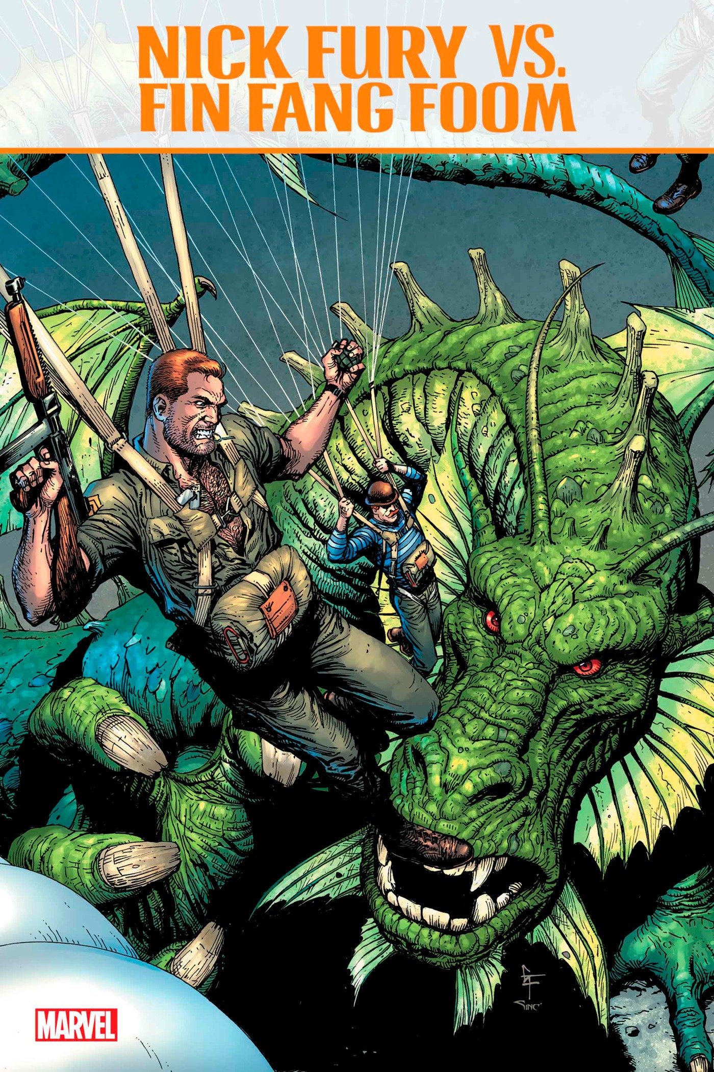 Nick Fury vs Fin Fang Foom (2025) #1