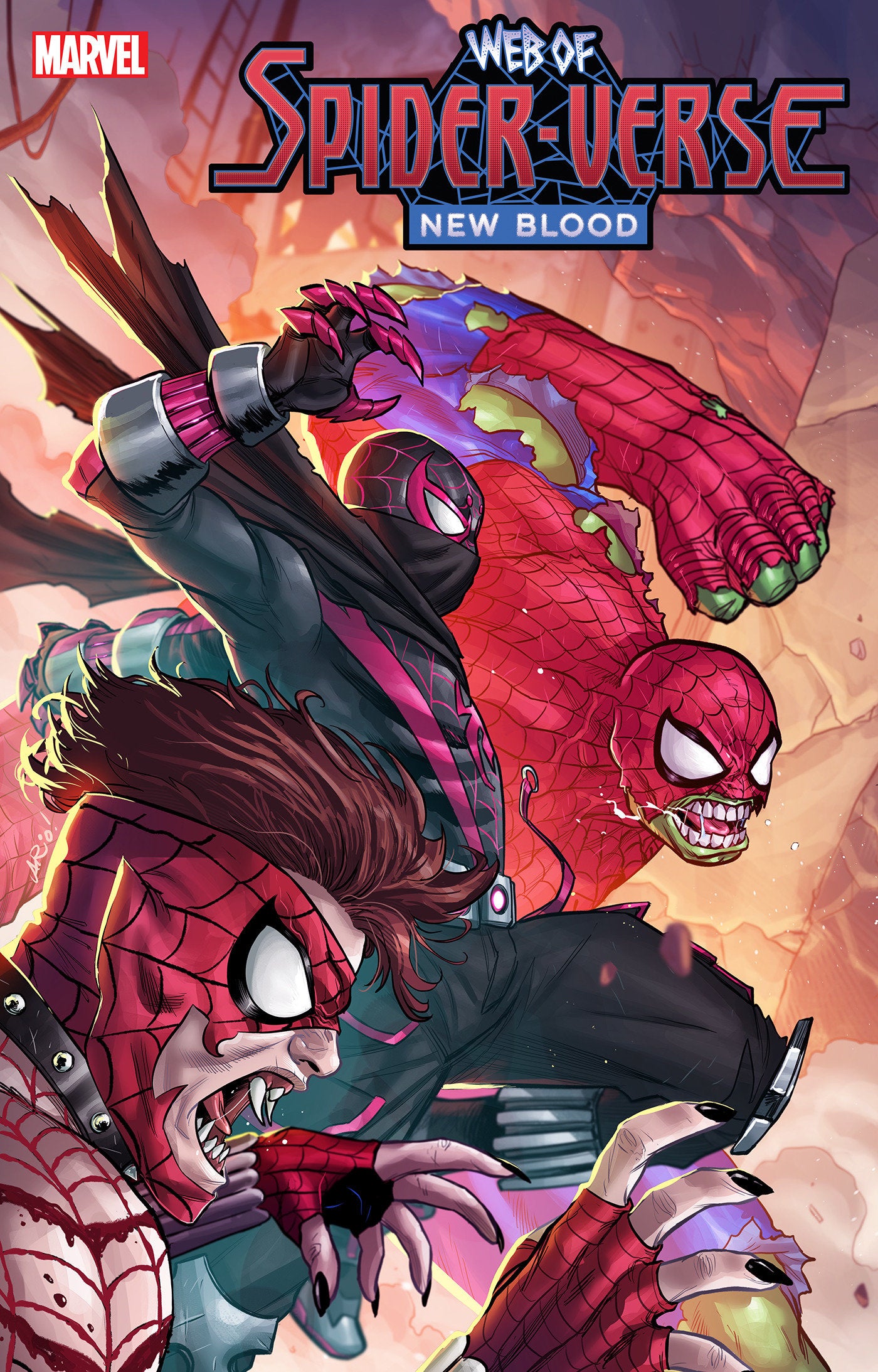Web Of Spider-Verse: New Blood (2025) #1 Ario Anindito Connecting Variant
