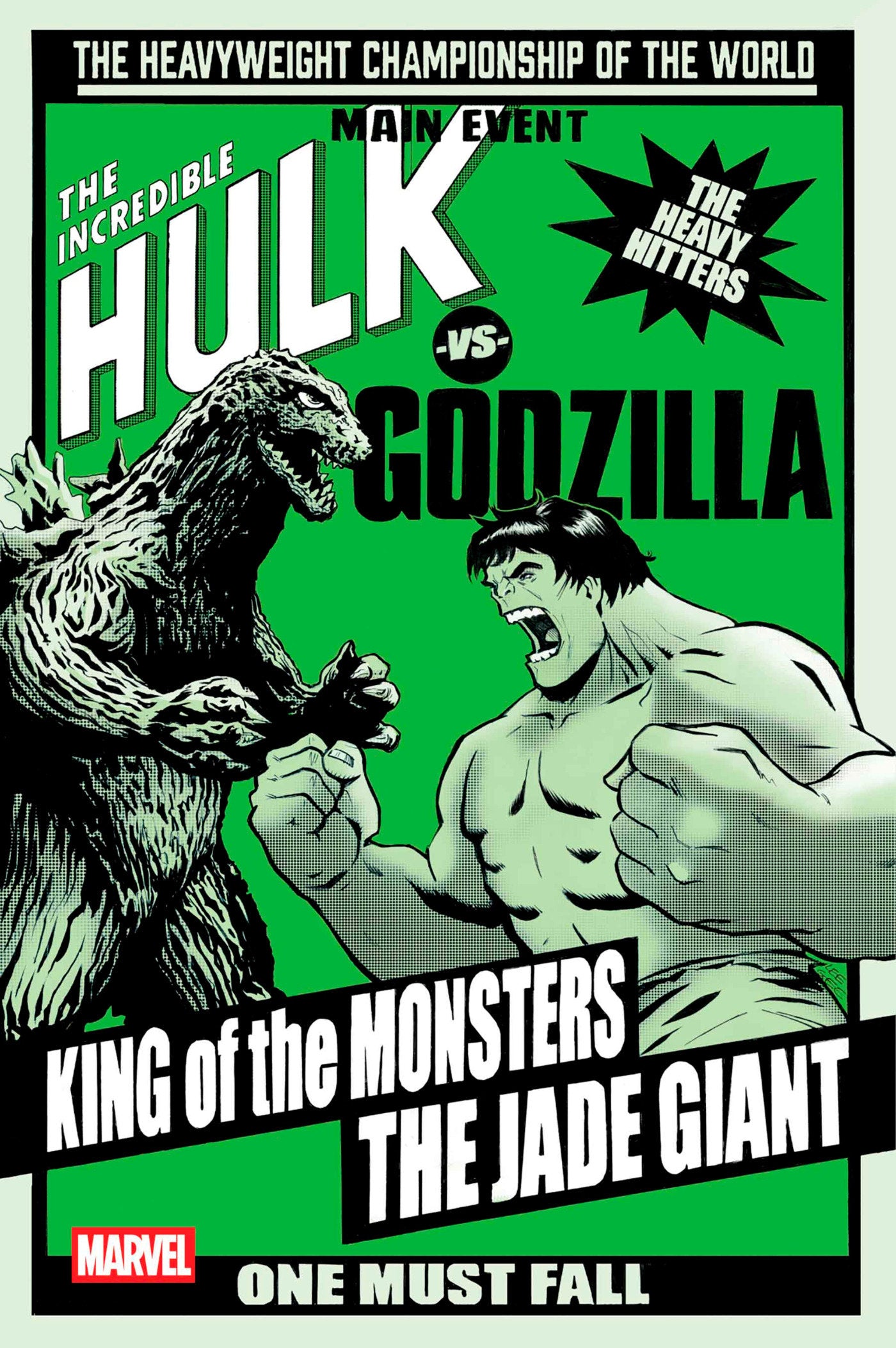 Godzilla vs Hulk (2025) #1 Lee Garbett Versus Variant