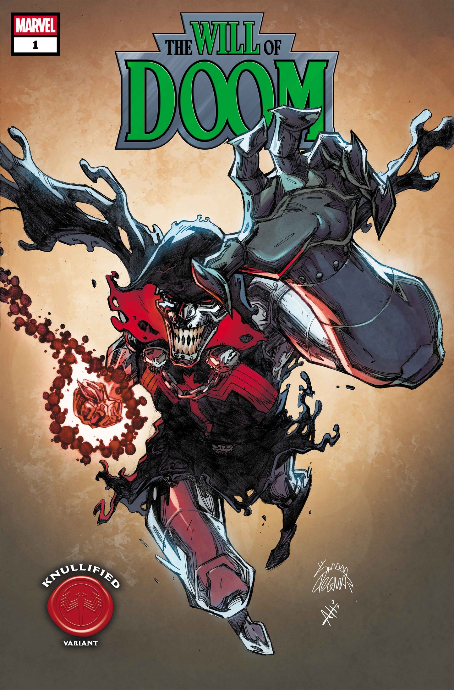 Will Of Doom #1 Ryan Stegman Knullified Variant