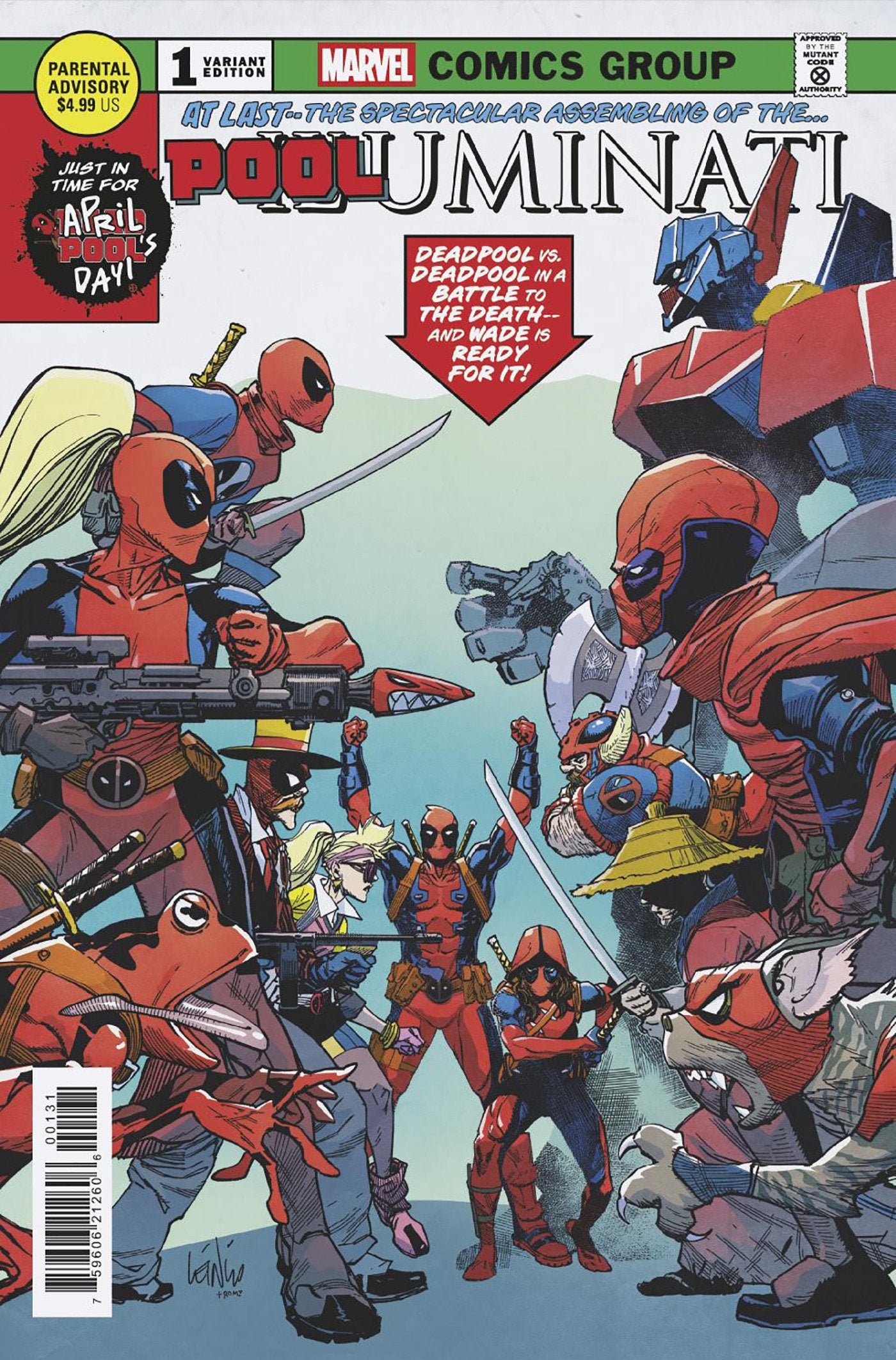 Pooluminati (2025) #1 Leinil Yu Variant