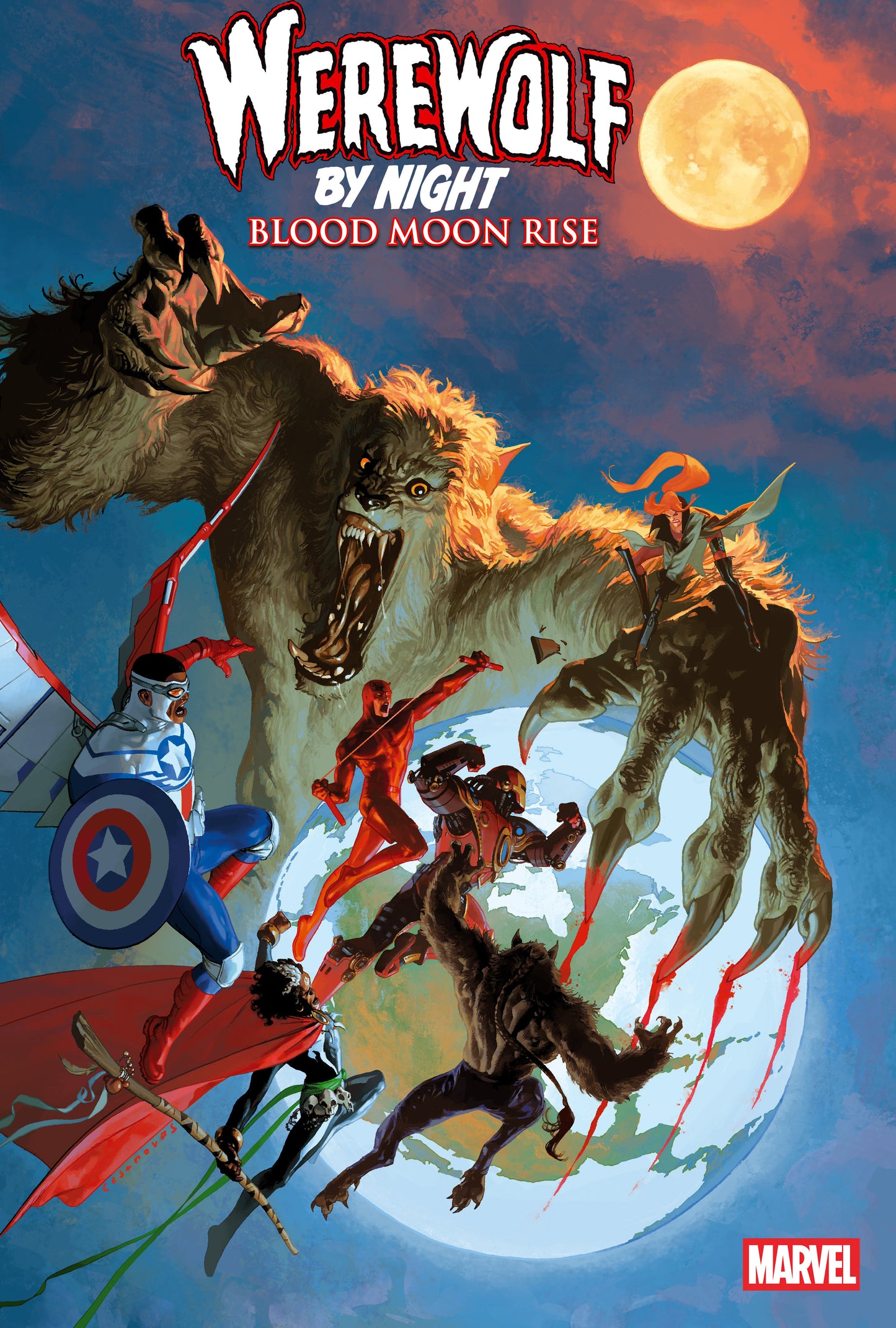 Werewolf By Night: Blood Moon Rise (2025) #1 Josemaria Casanovas Variant