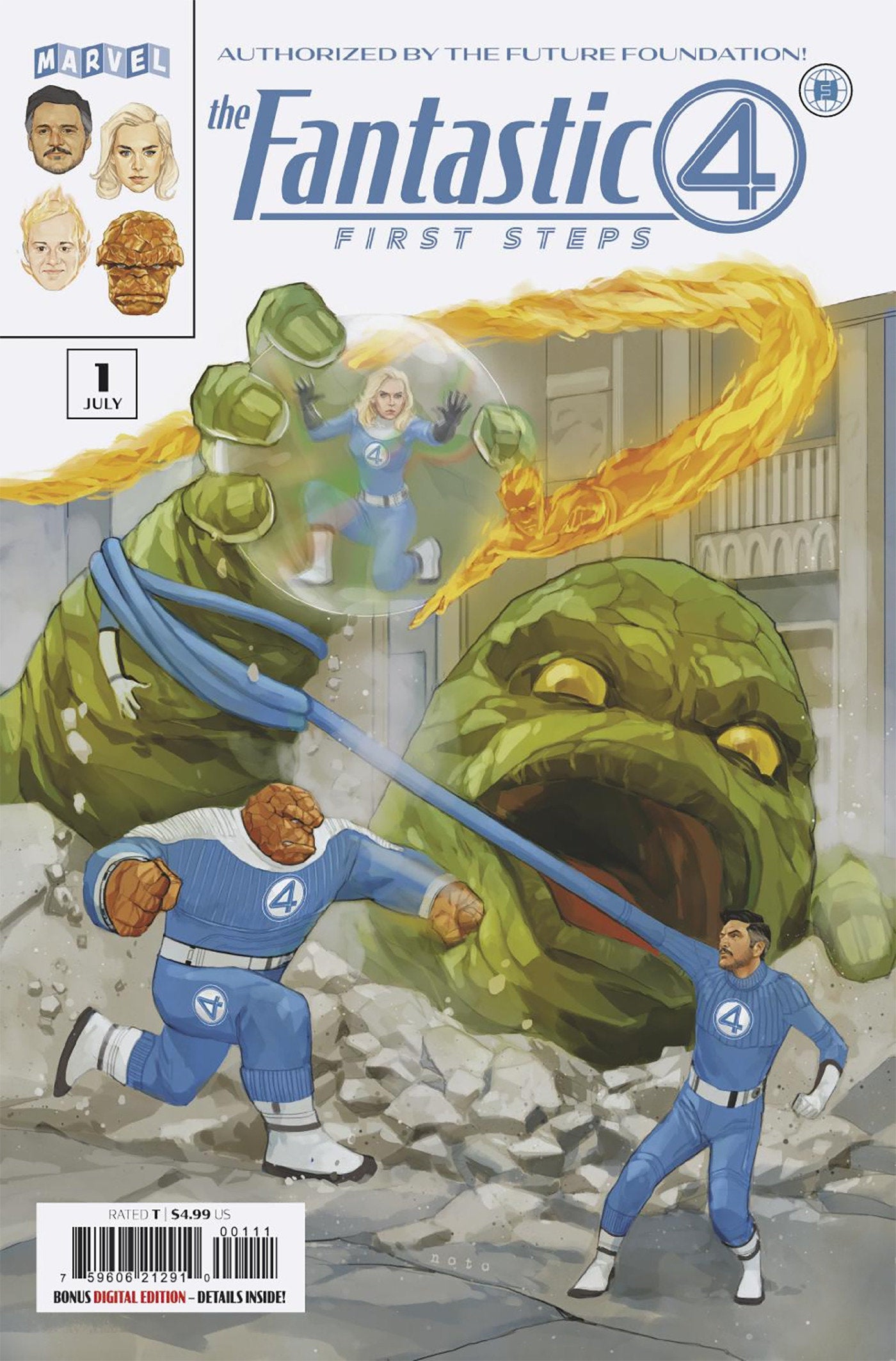Fantastic Four: First Steps (2025) #1 Phil Noto Cover A