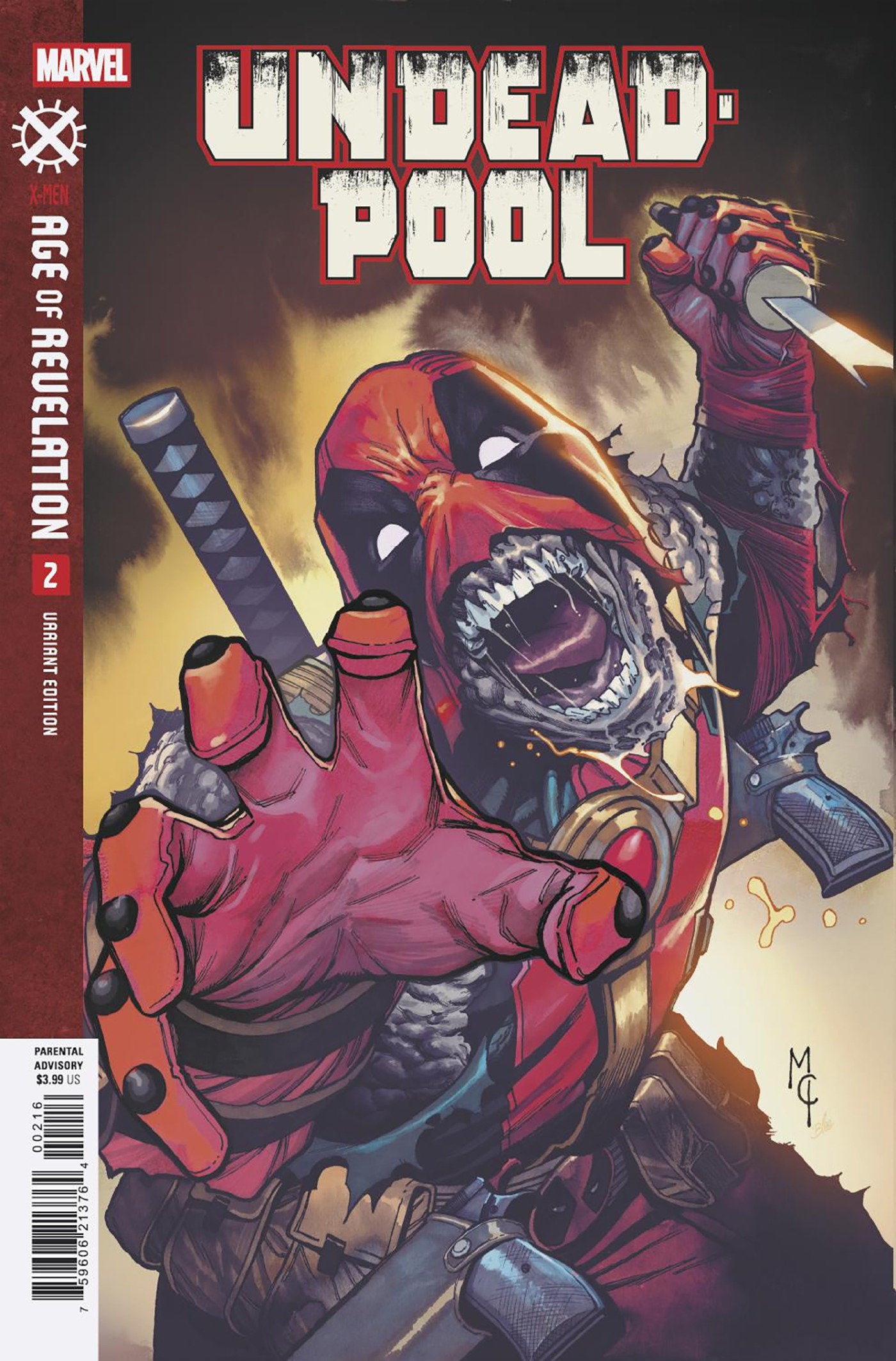Undeadpool (2025) #2 Martin Coccolo 1:25 Variant
