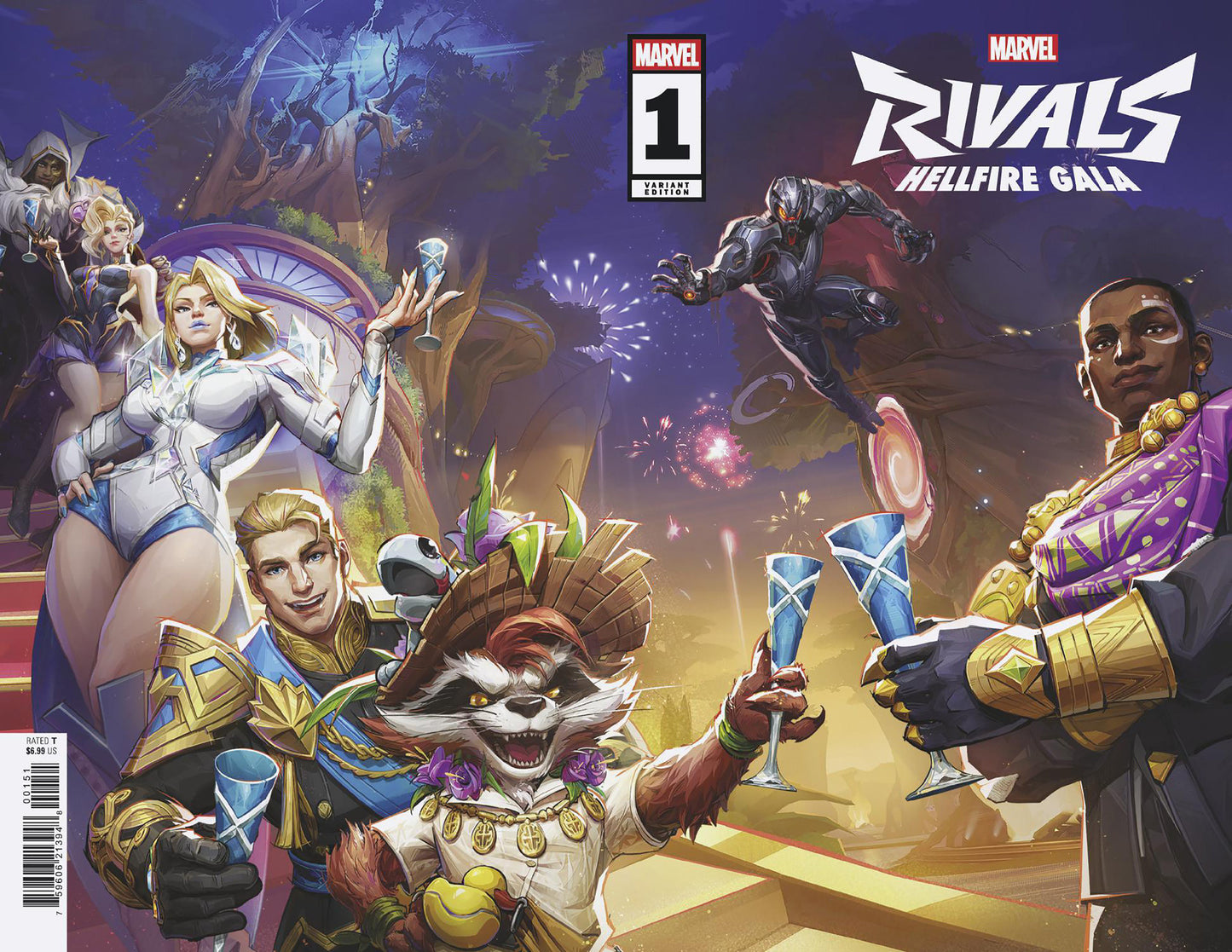 Marvel Rivals: Hellfire Gala (2025) #1 Netease Games Marvel Rivals Wraparound Variant