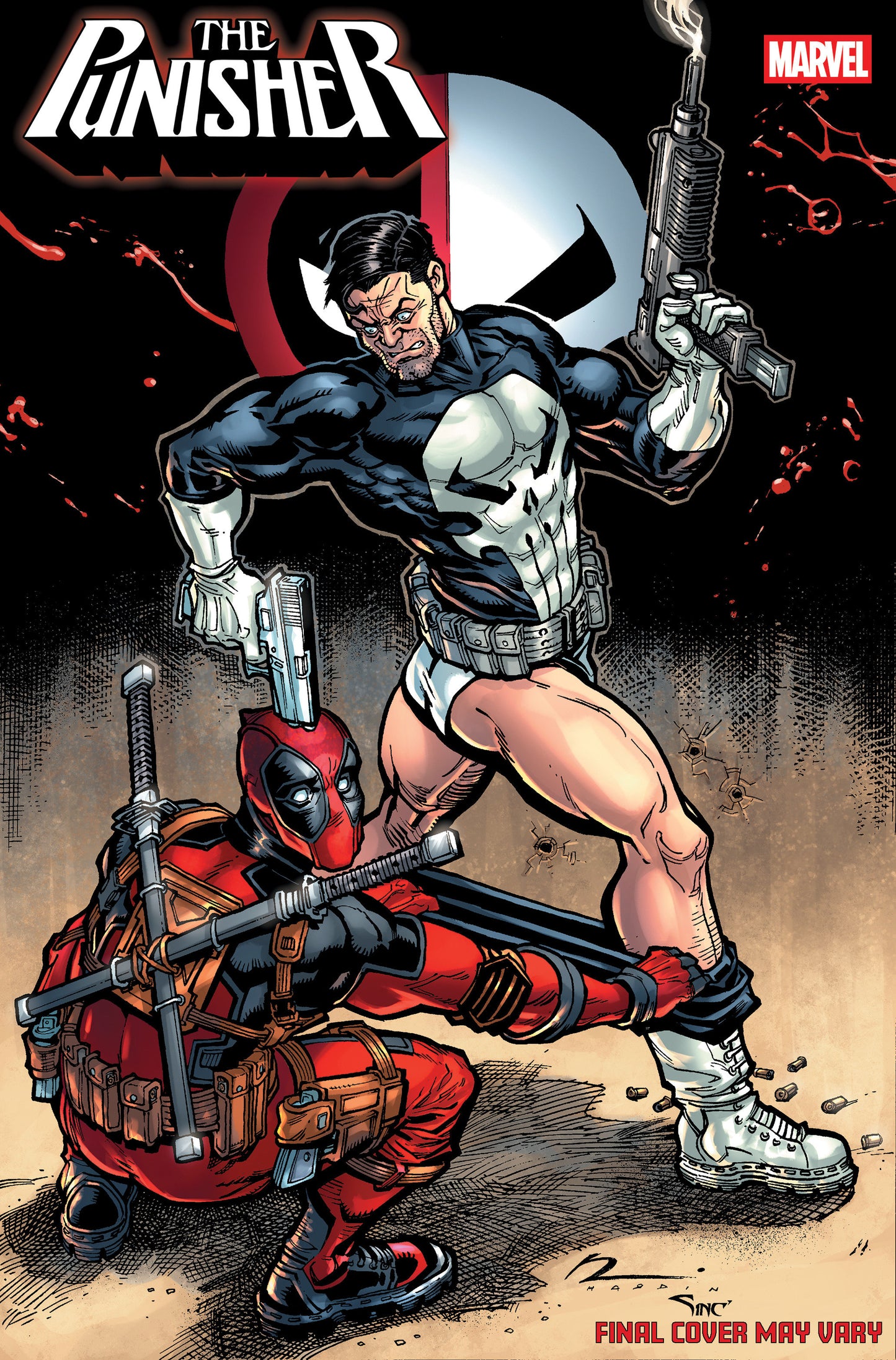 Punisher #2 Chad Hardin April Pool's Day Variant