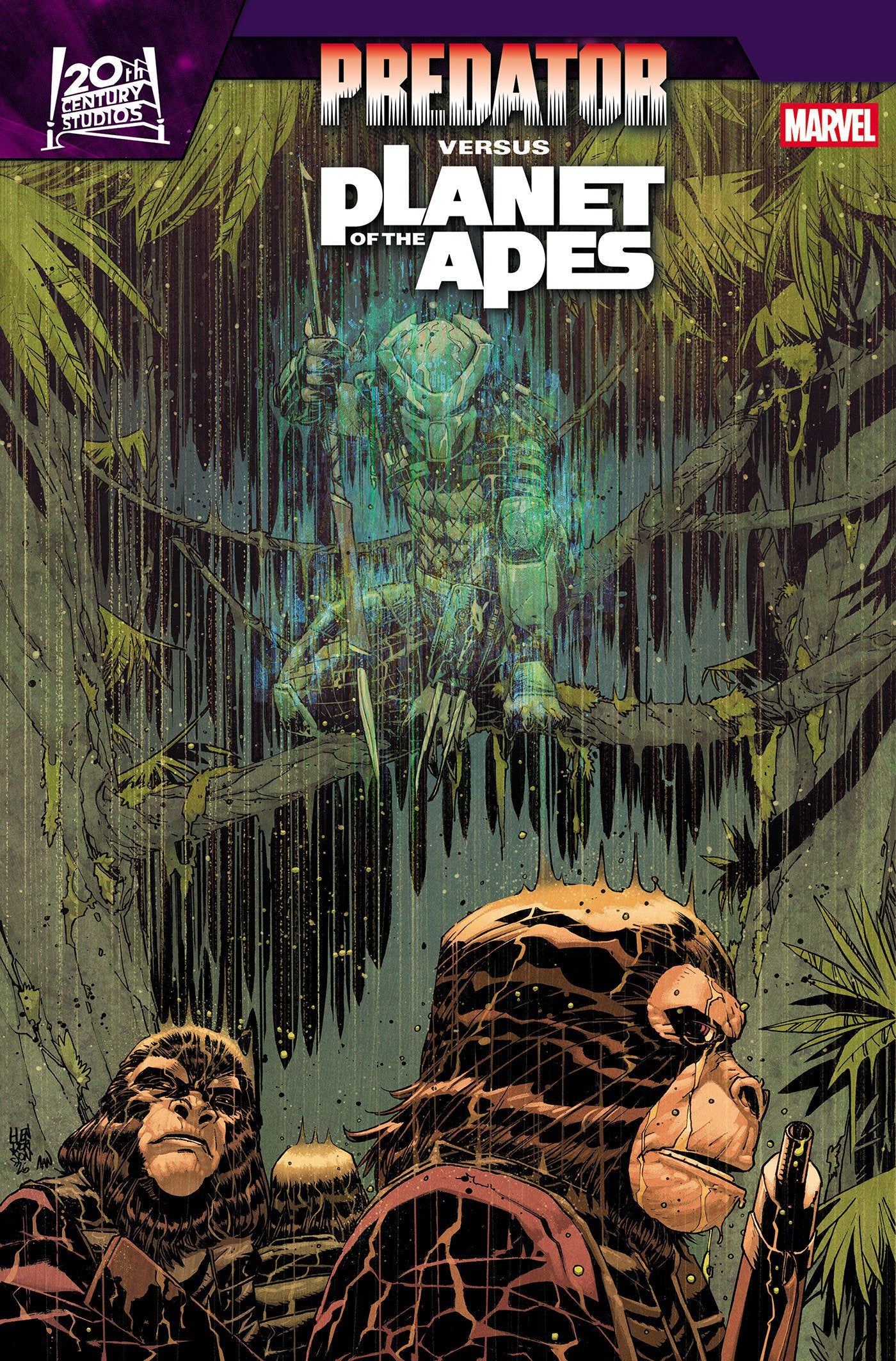 Predator vs. The Planet Of The Apes #2 Mike Henderson Variant