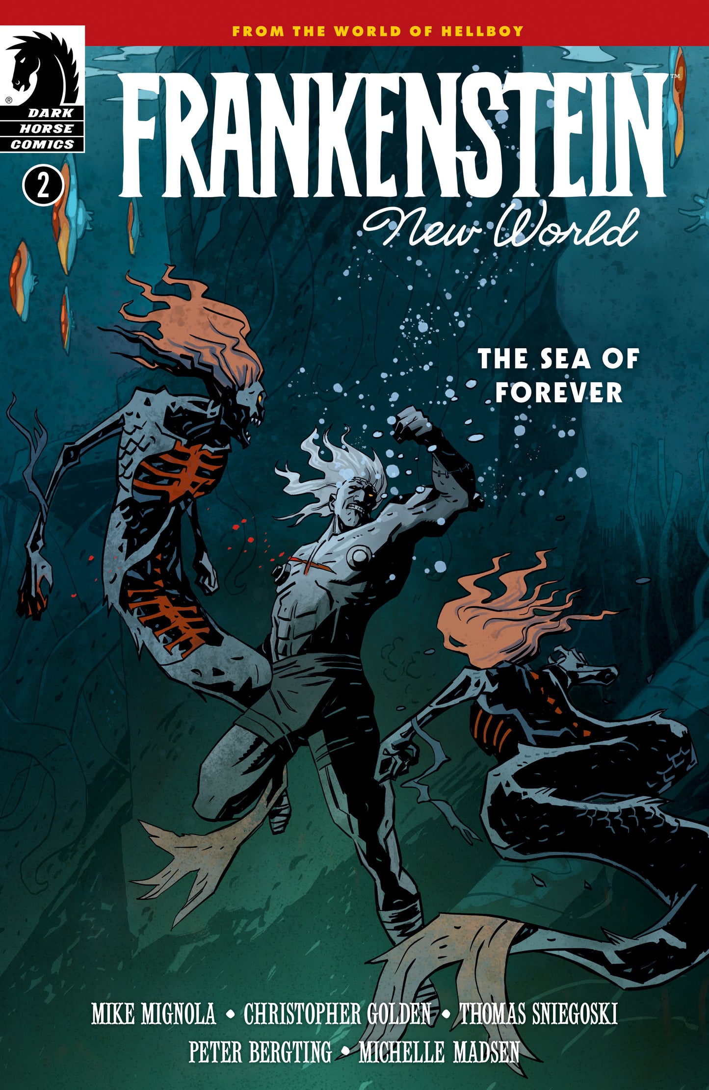 Frankenstein: New World--The Sea Of Forever (2025) #2 Cover A Peter Bergting