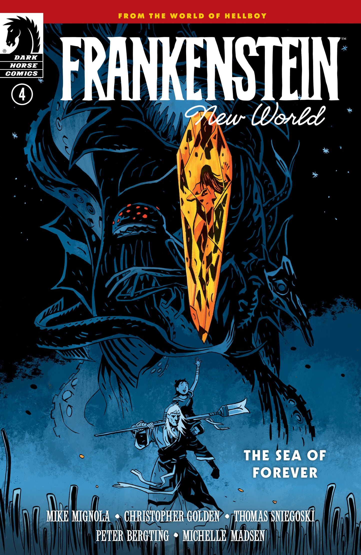 Frankenstein: New World--The Sea Of Forever (2025) #4 Cover A Peter Bergting