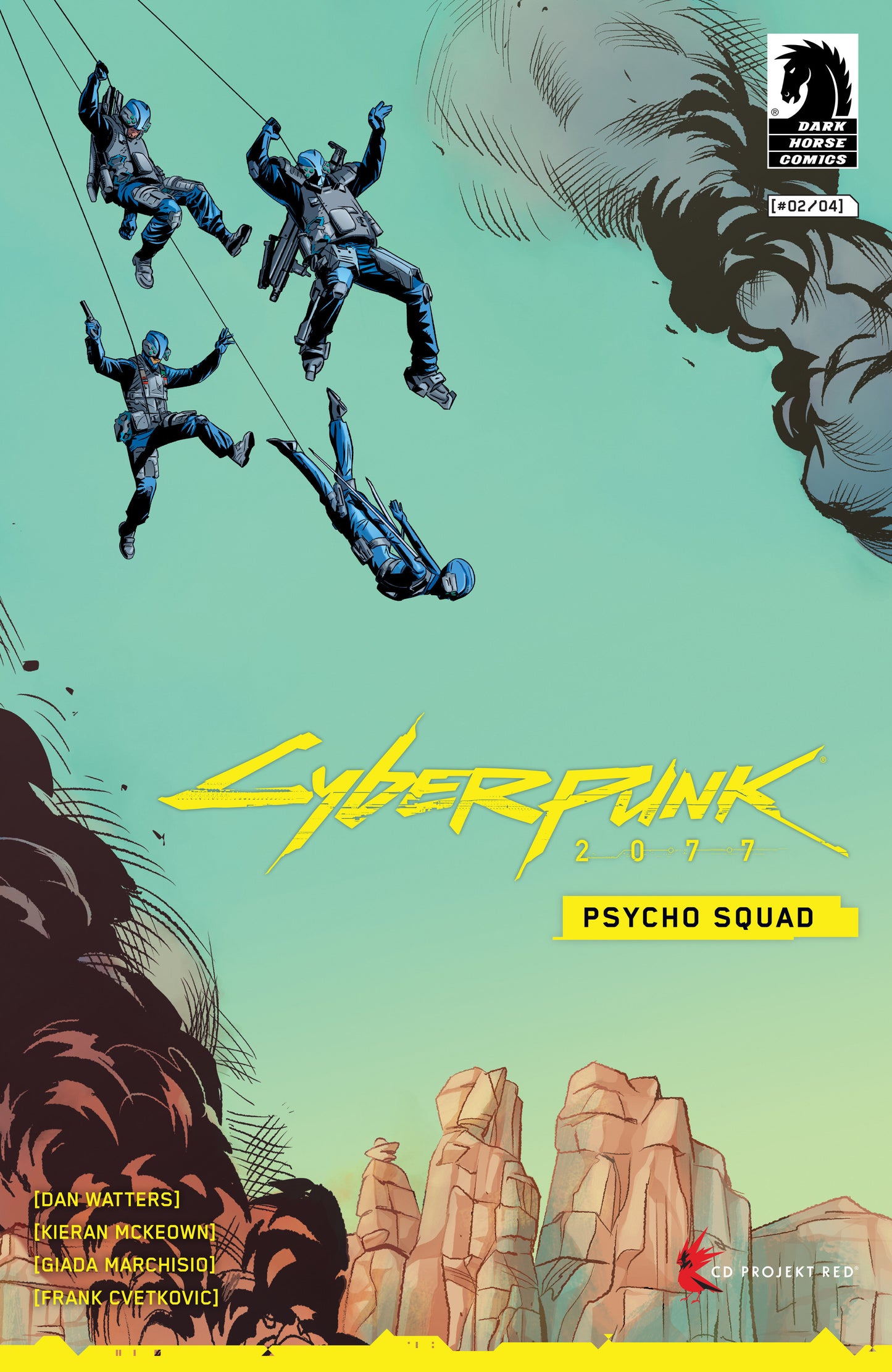Cyberpunk 2077: Psycho Squad (2025) #2 Cover A Kieran Mckeown