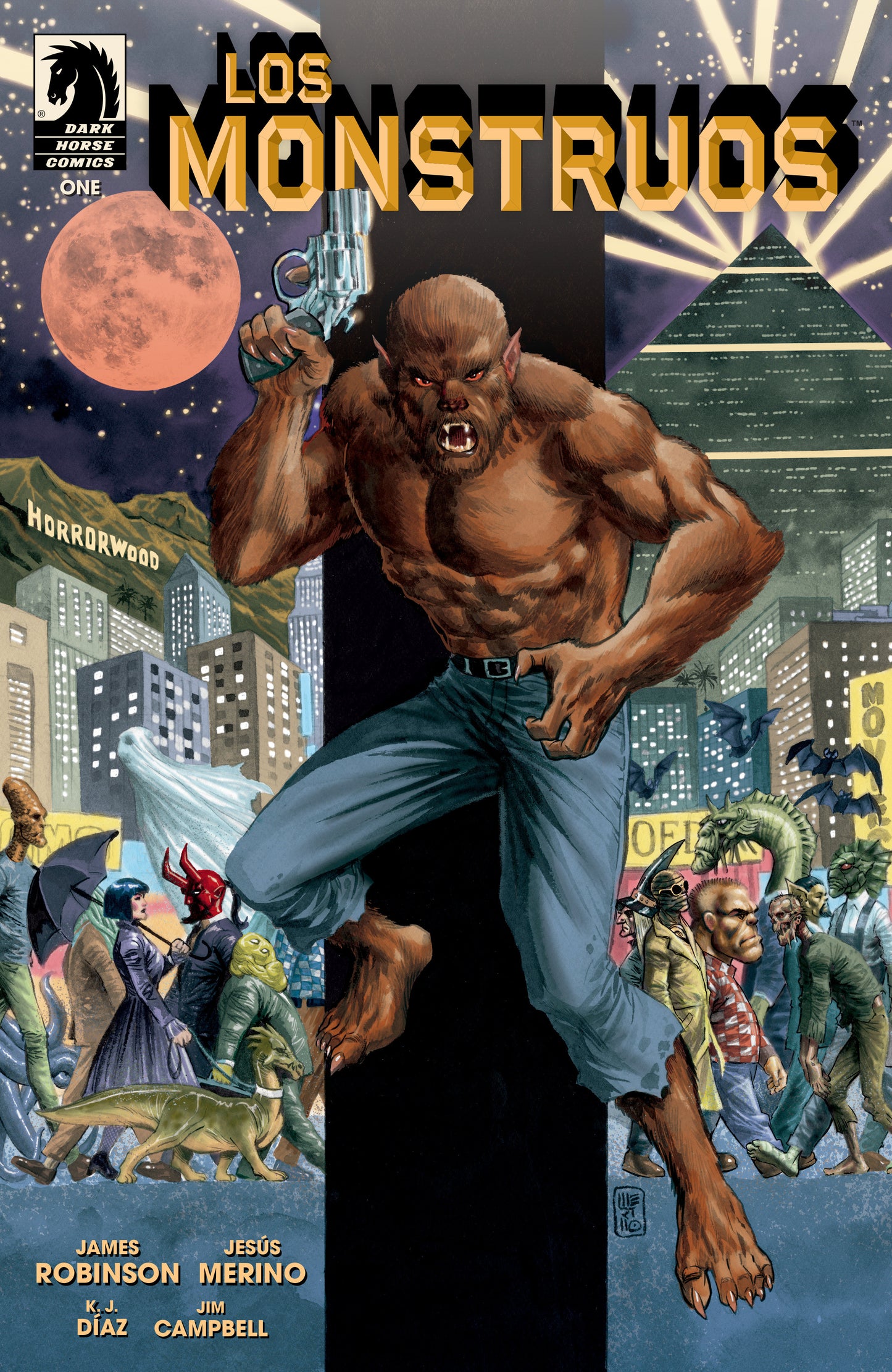 Los Monstruos (2025) #1 Cover A Jesus Merino