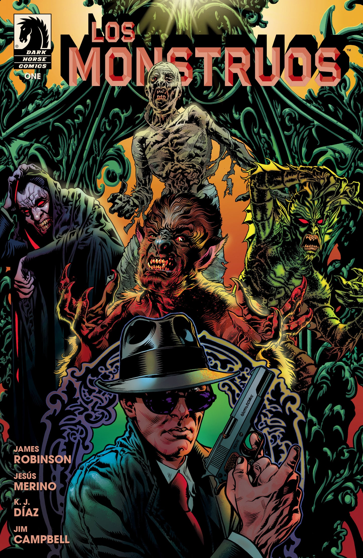 Los Monstruos (2025) #1 Cover B Tony Harris