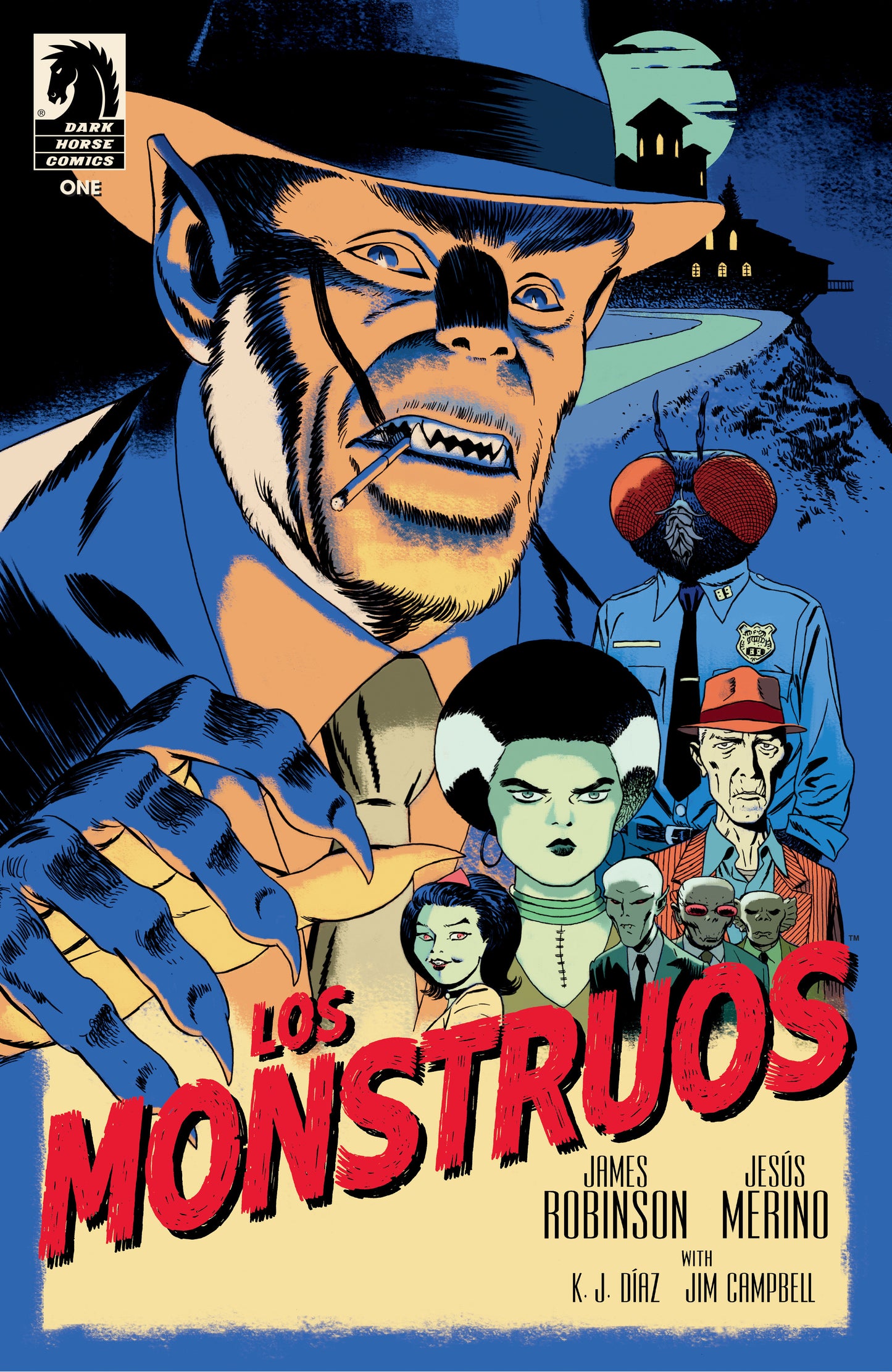 Los Monstruos (2025) #1 Cover C Marcos Martin