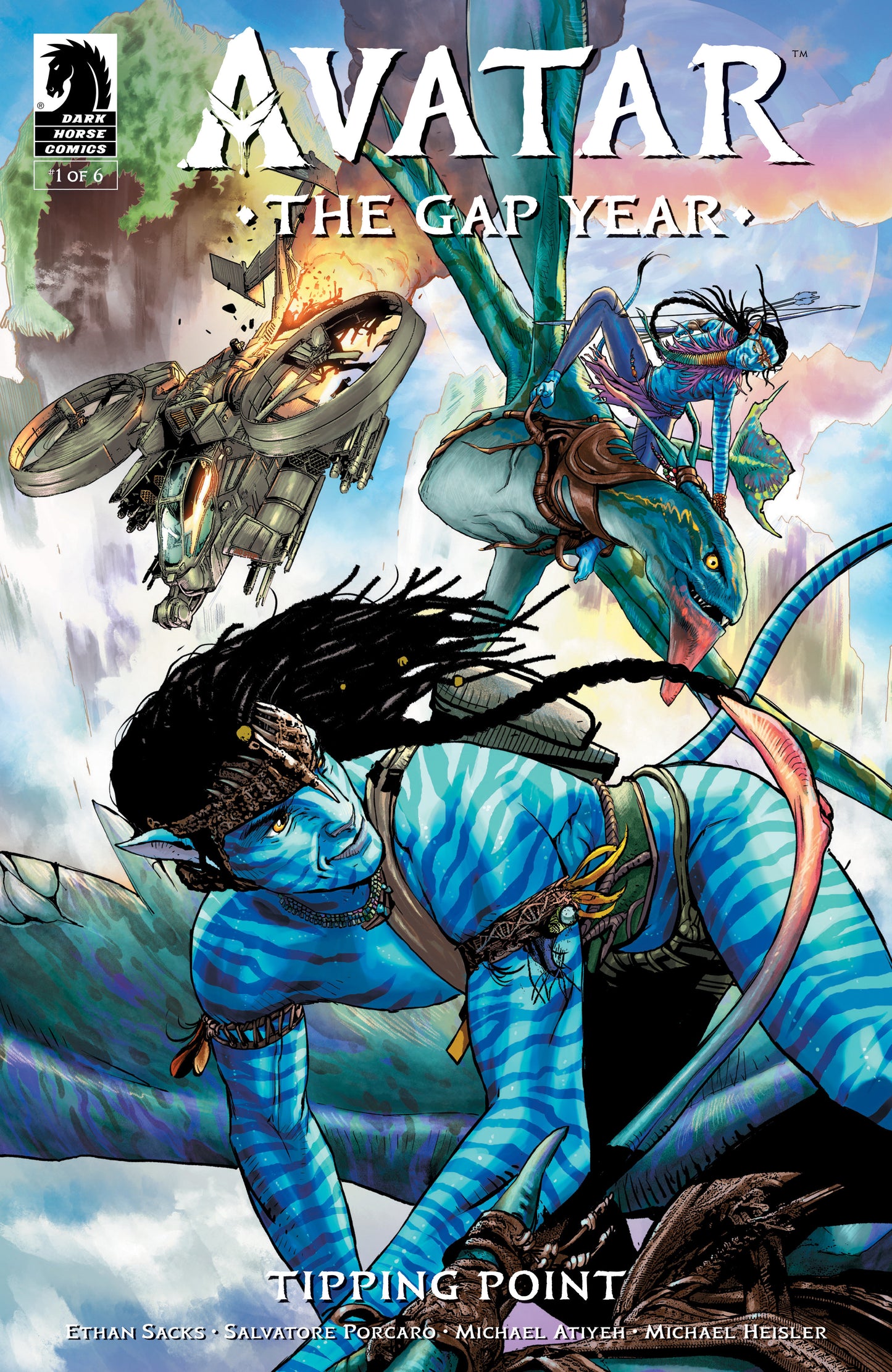 Avatar: The Gap Year Tipping Point #1 (Cover A) (Salvatore Porcaro)