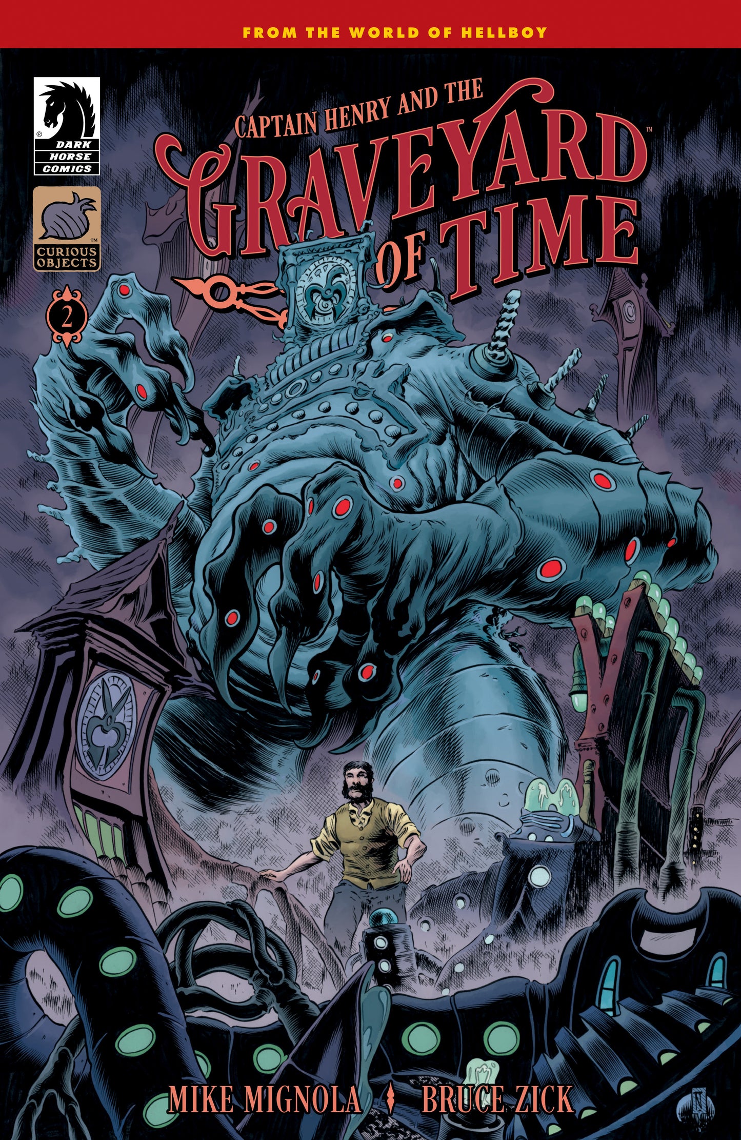 Captain Henry And The Graveyard Of Time #2 (Cover B) (Troy Nixey)