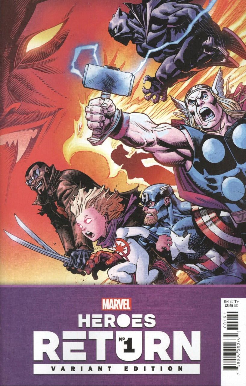 Heroes Return (2021) #1 Ed McGuinness Variant